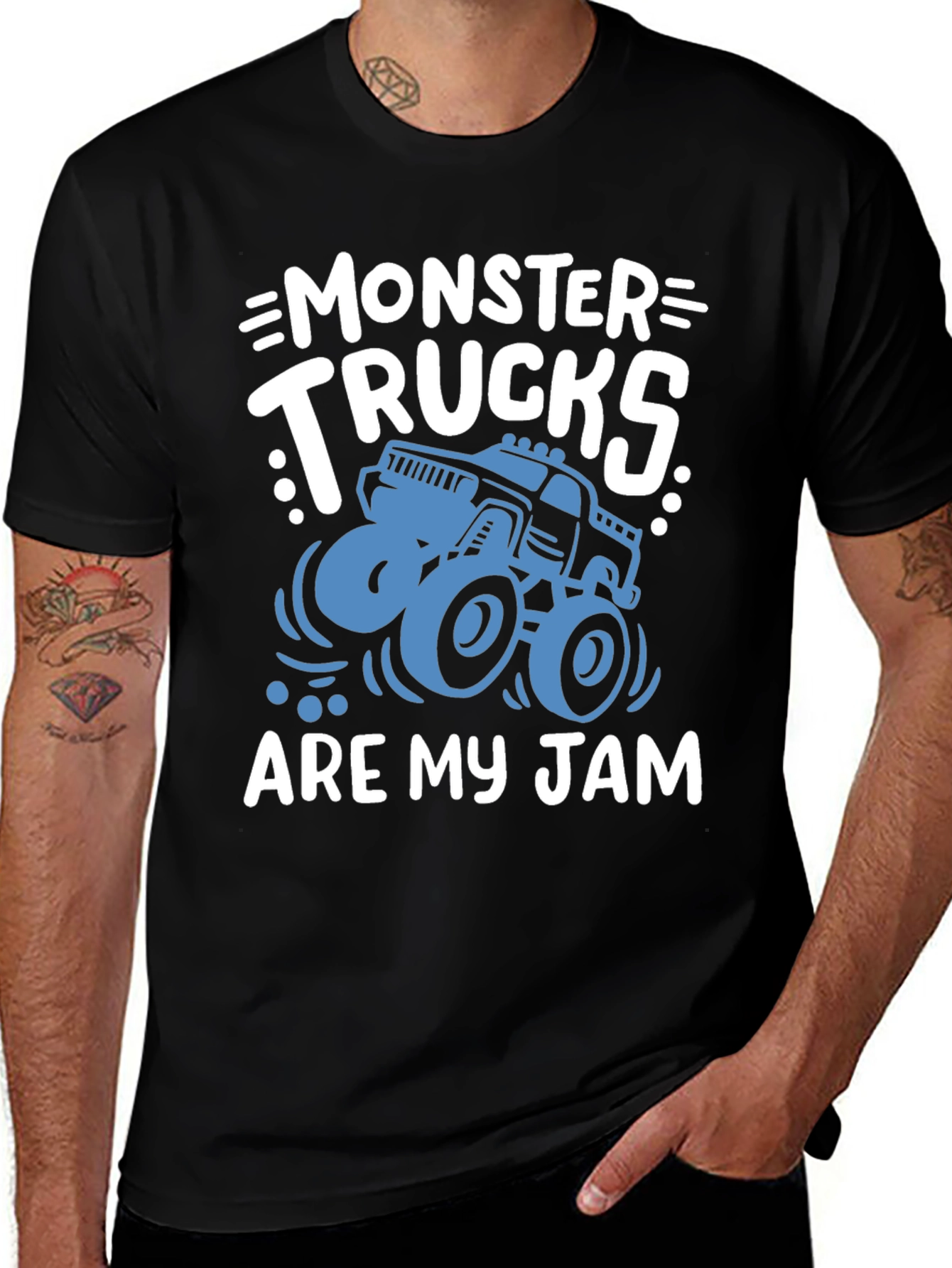 Variant 30 of Monster Trucks Are My Jam Tee