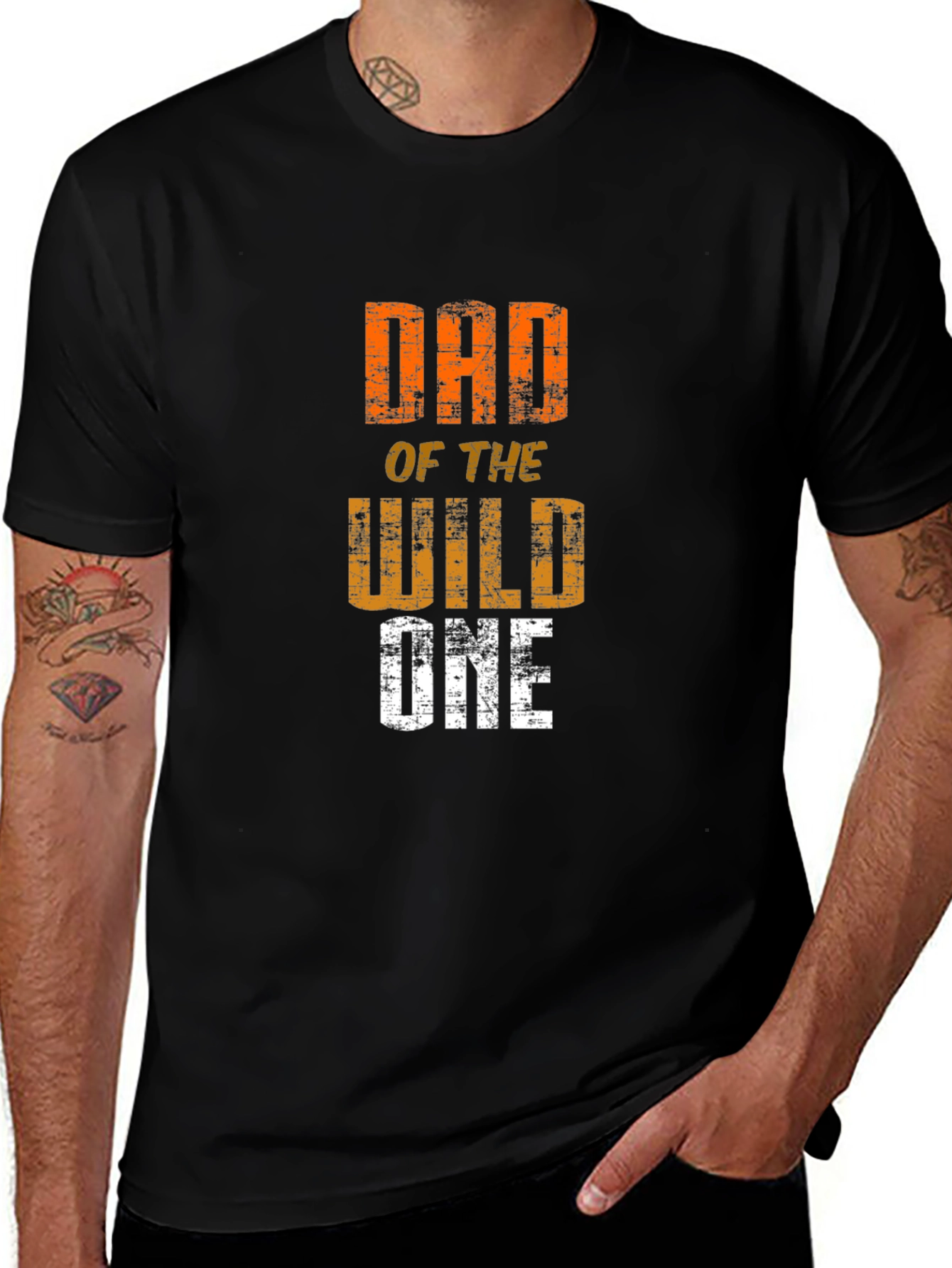 Variant 14 of Dad of the Wild One T-Shirt