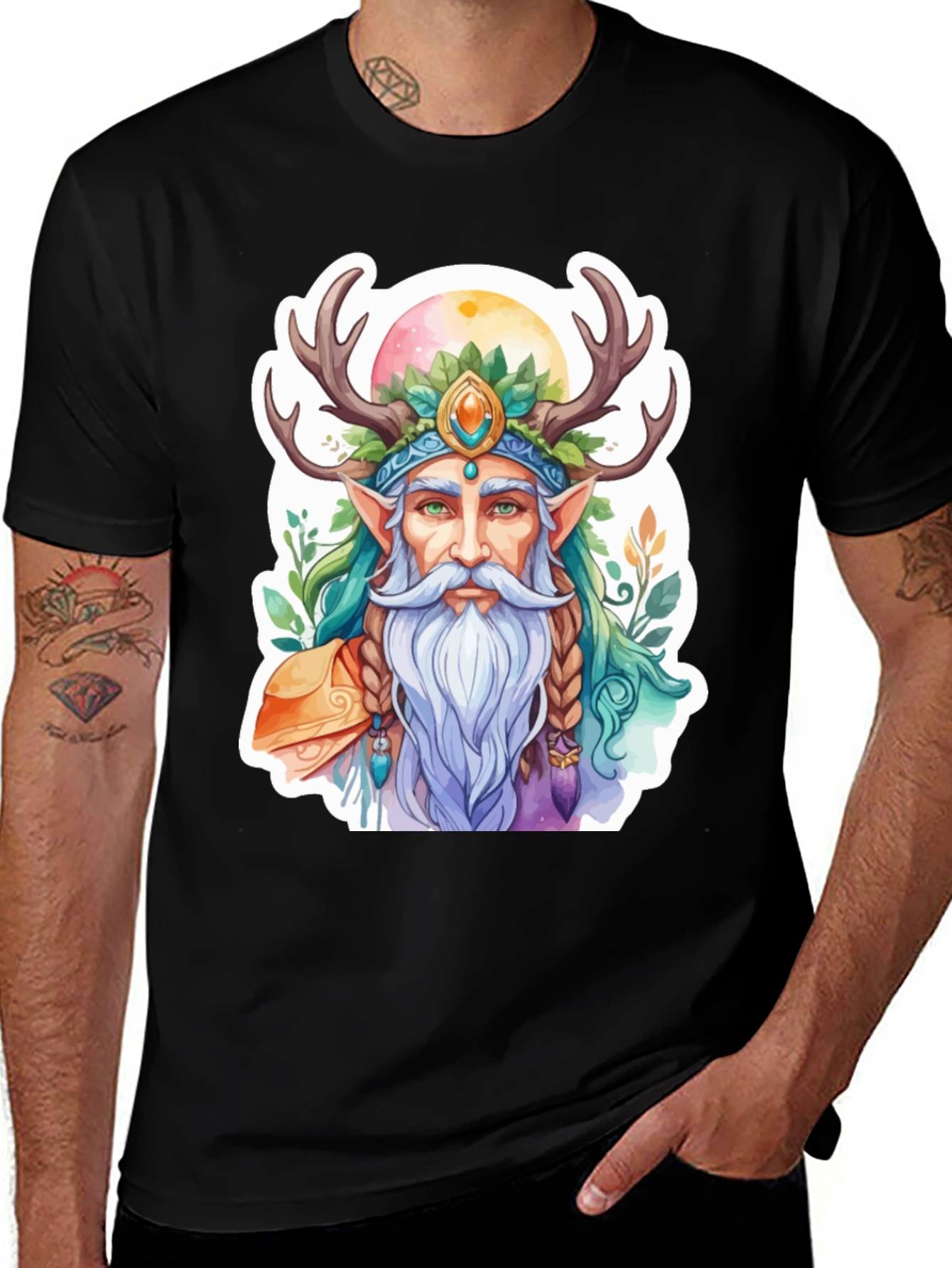 Variant 26 of Nature Spirit Graphic T-Shirt