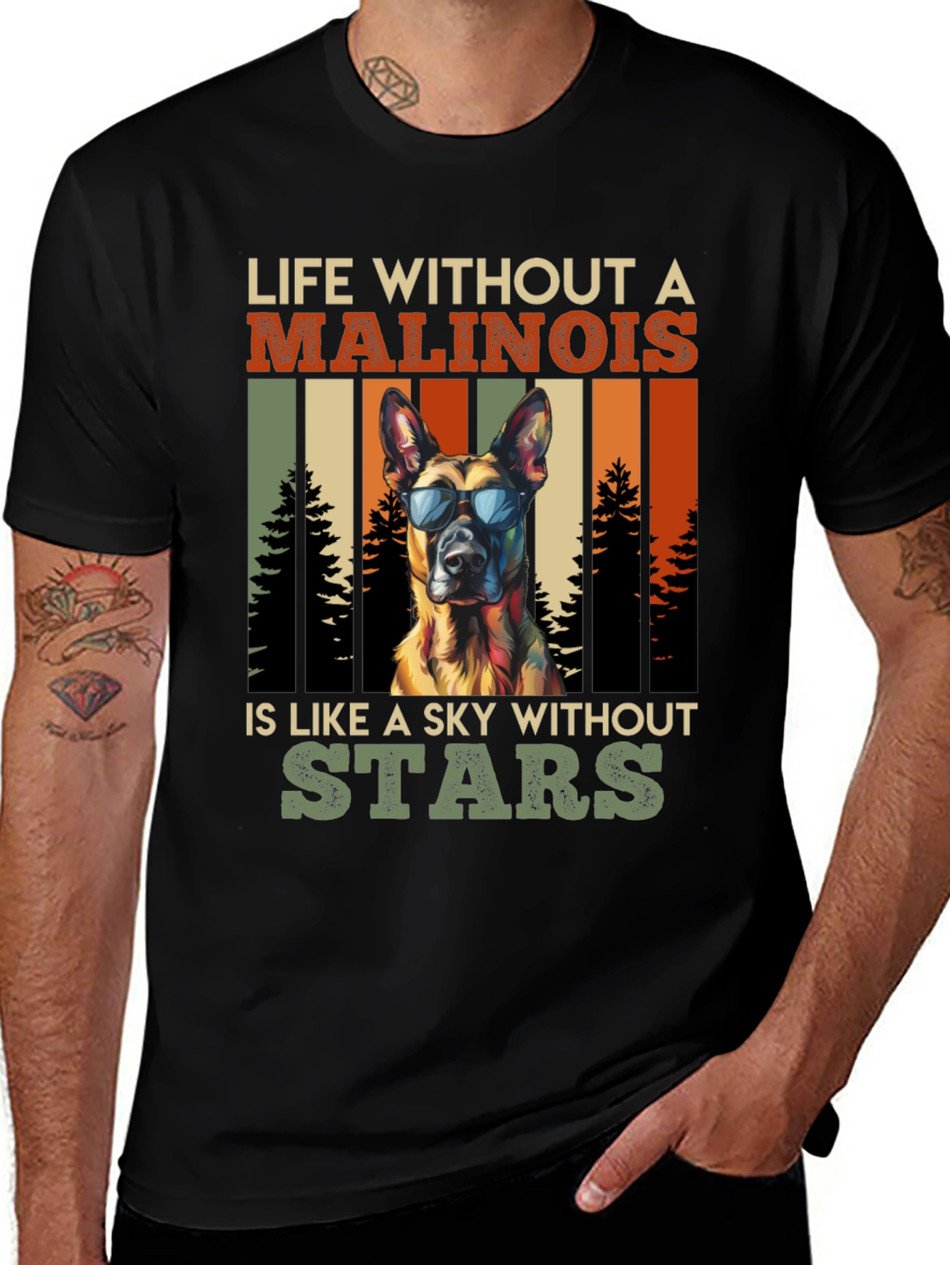 Variant 26 of Life Without Malinois T-Shirt, Dog Lover Tee