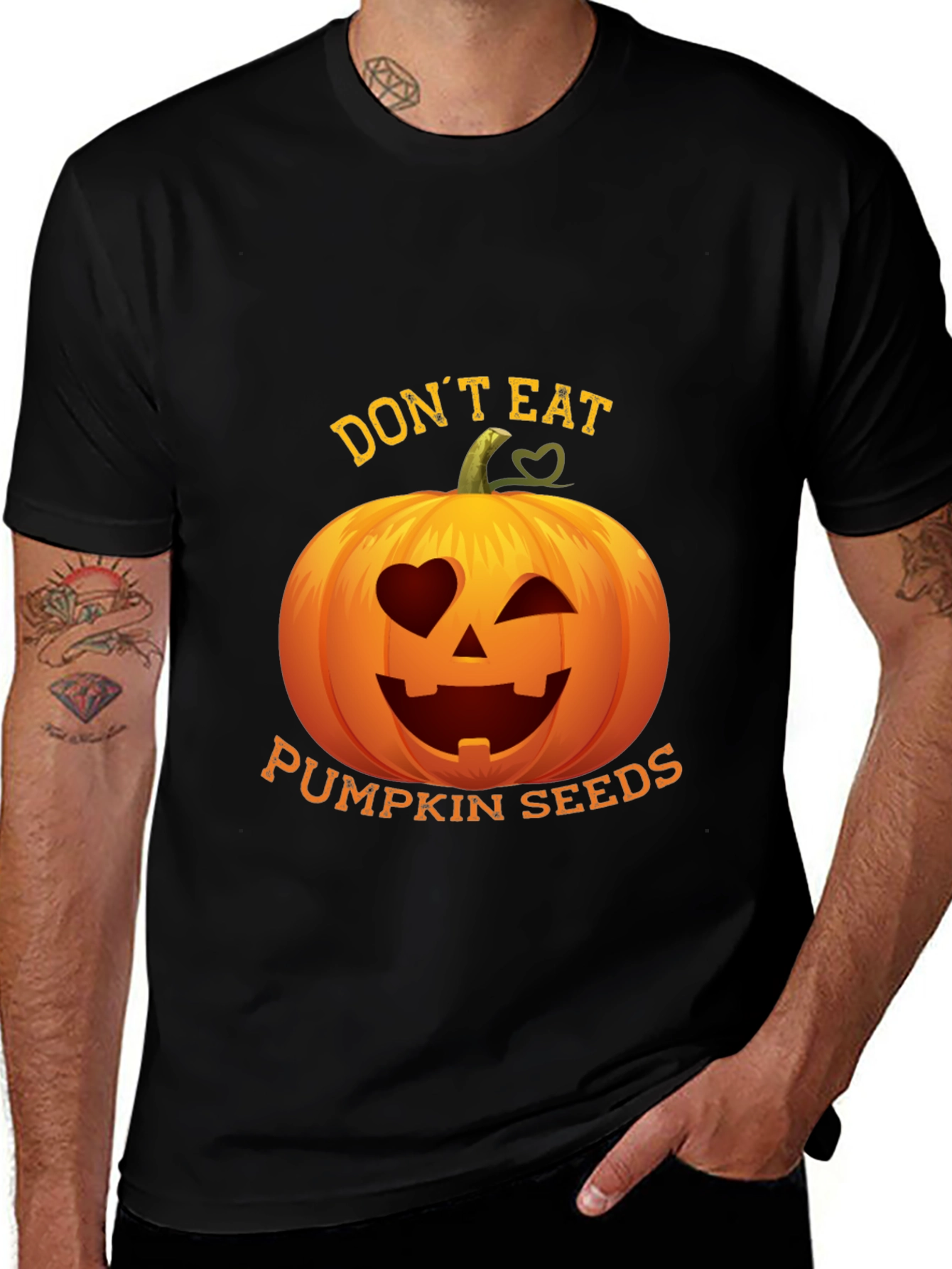 Variant 24 of Funny Halloween Pumpkin Seeds T-Shirt