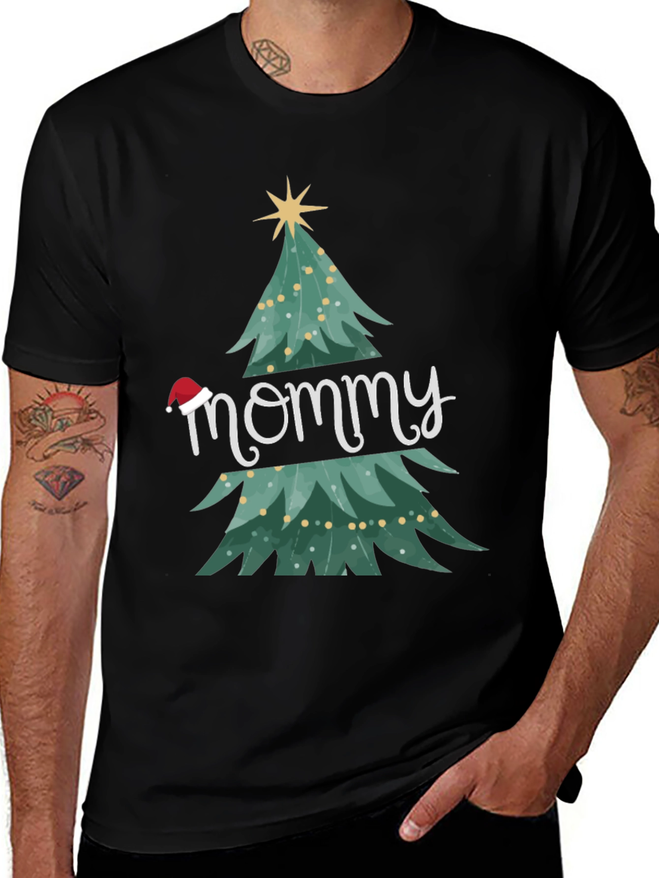 Mommy Christmas Tree T-Shirt