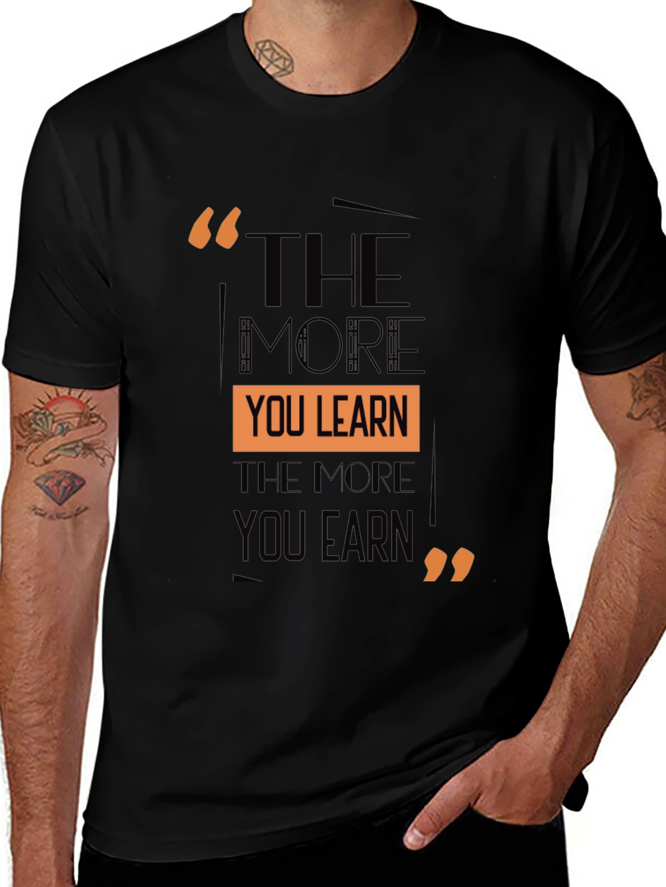 The More You Learn T-Shirt