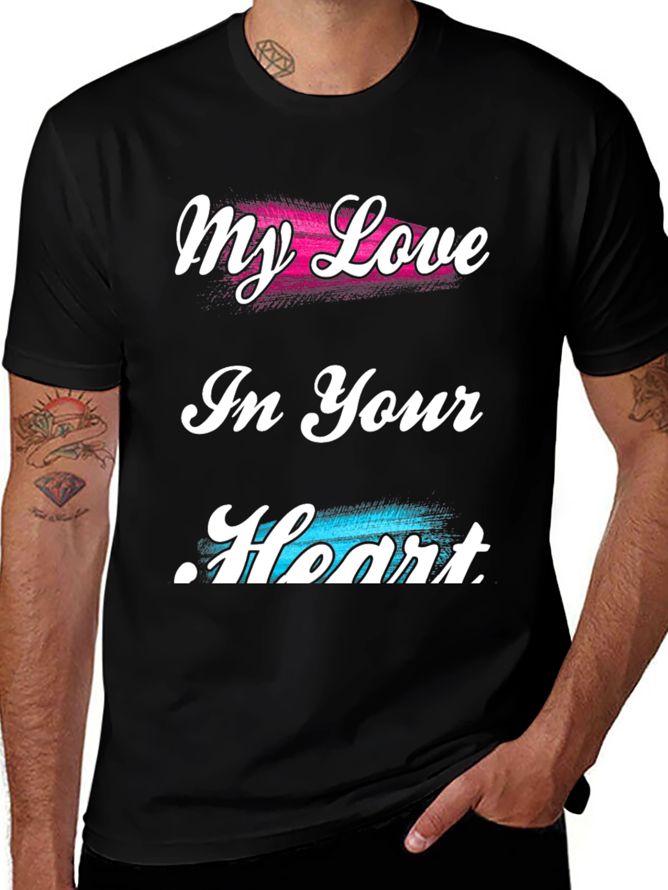 Variant 13 of My Love In Your Heart T-Shirt
