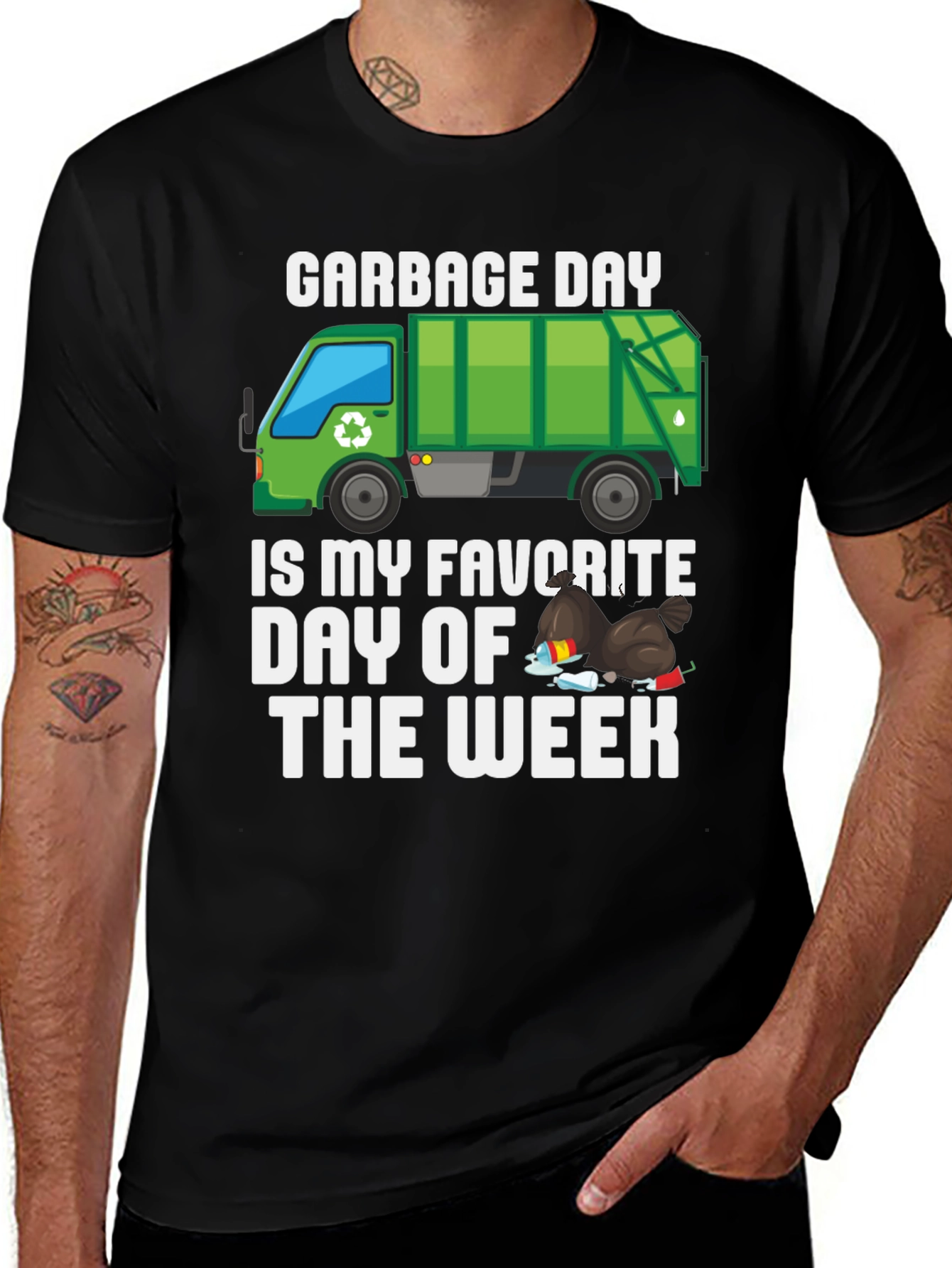 Garbage Day Favorite Day T-Shirt