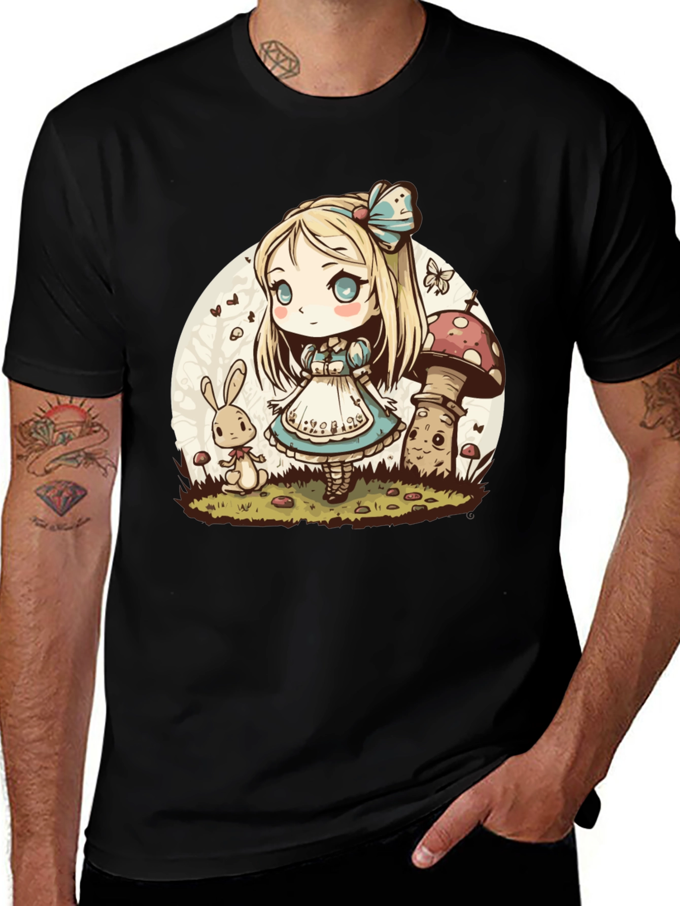 Alice in Wonderland Graphic T-Shirt