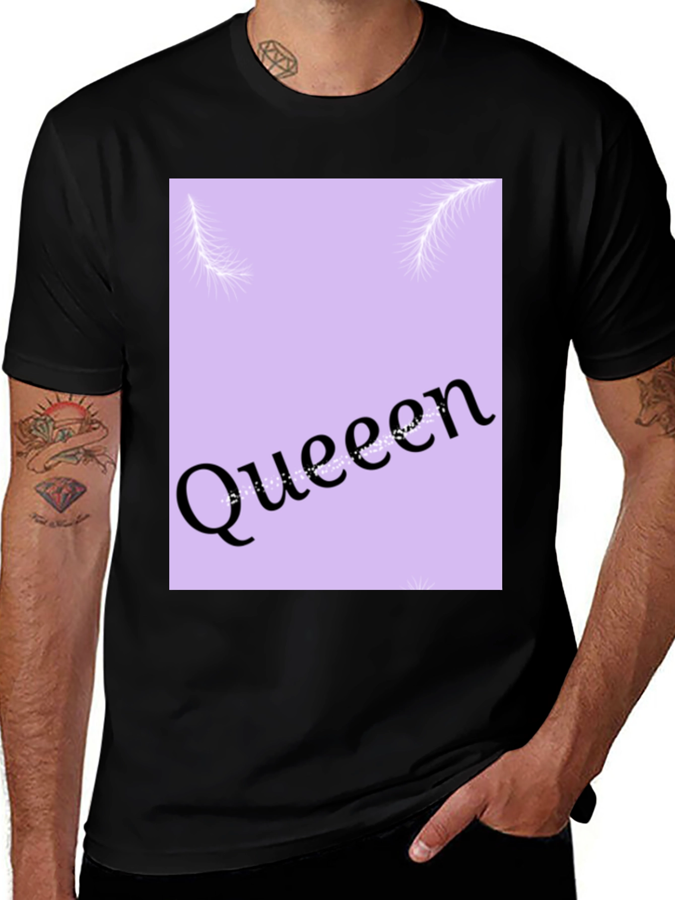 Variant 29 of Queen Black T-Shirt - Stylish Graphic Tee