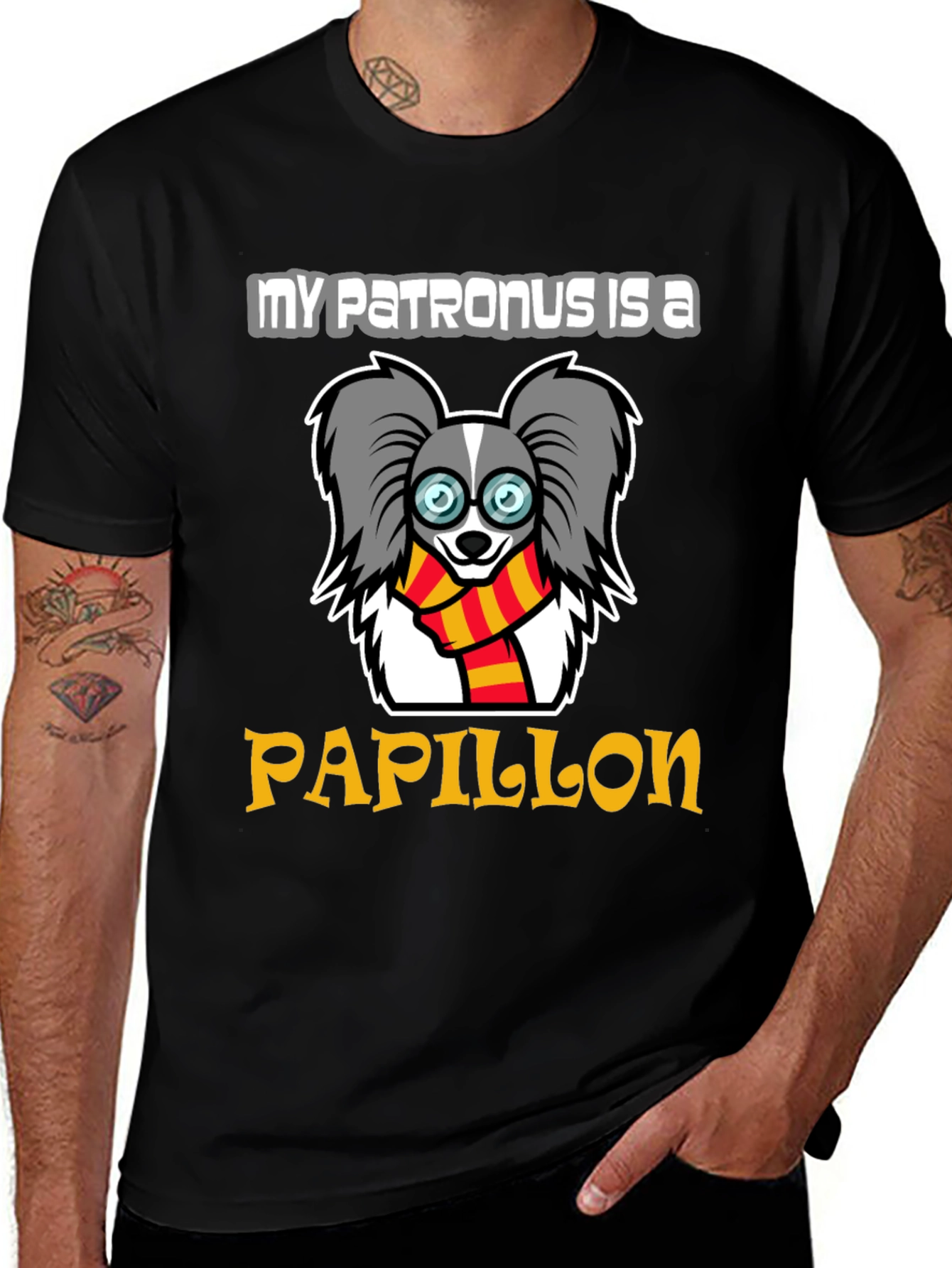 My Patronus is a Papillon T-Shirt