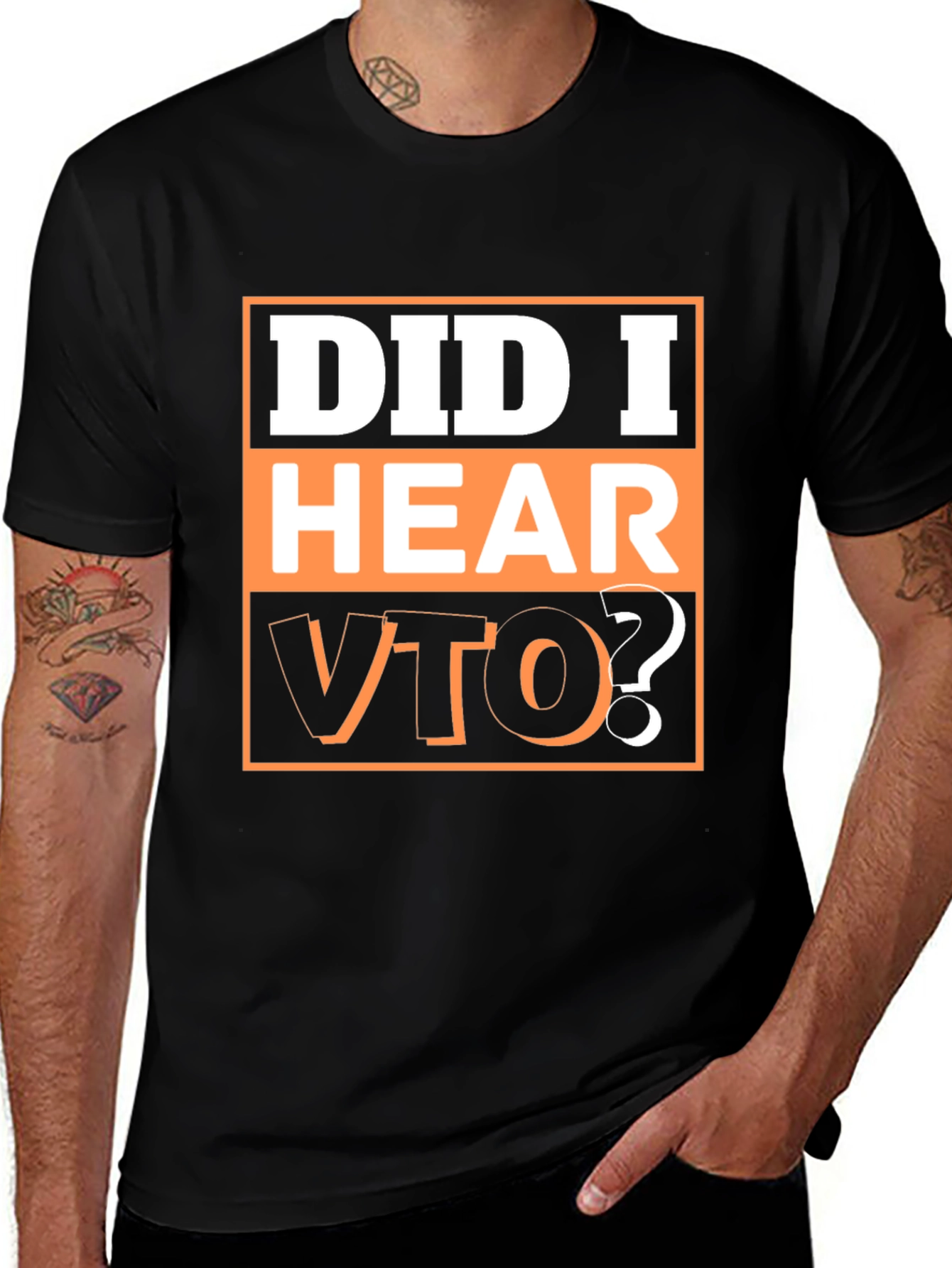 Variant 19 of Did I Hear VTO? Graphic Tee - Comfortable Casual Style