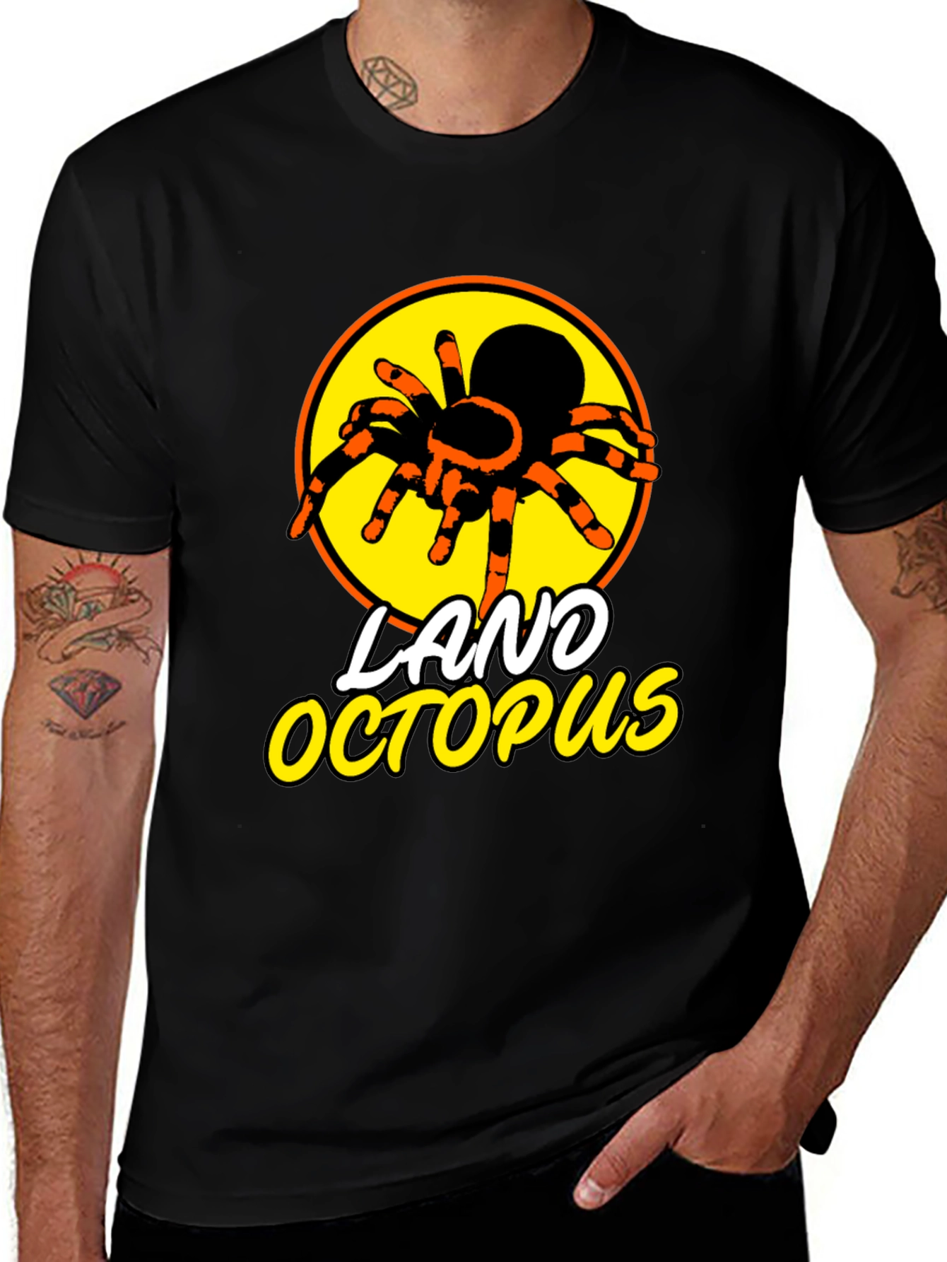 Variant 25 of Land Octopus Graphic Tee