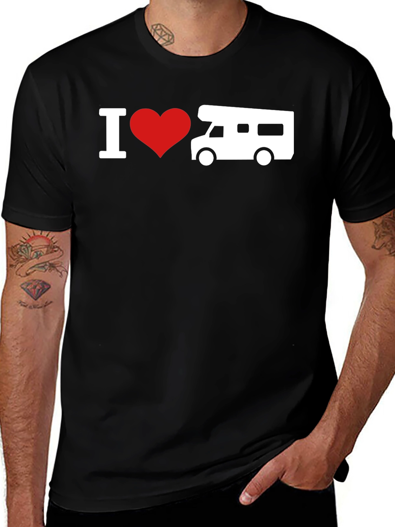 I Heart RV T-Shirt - Camper Van Life