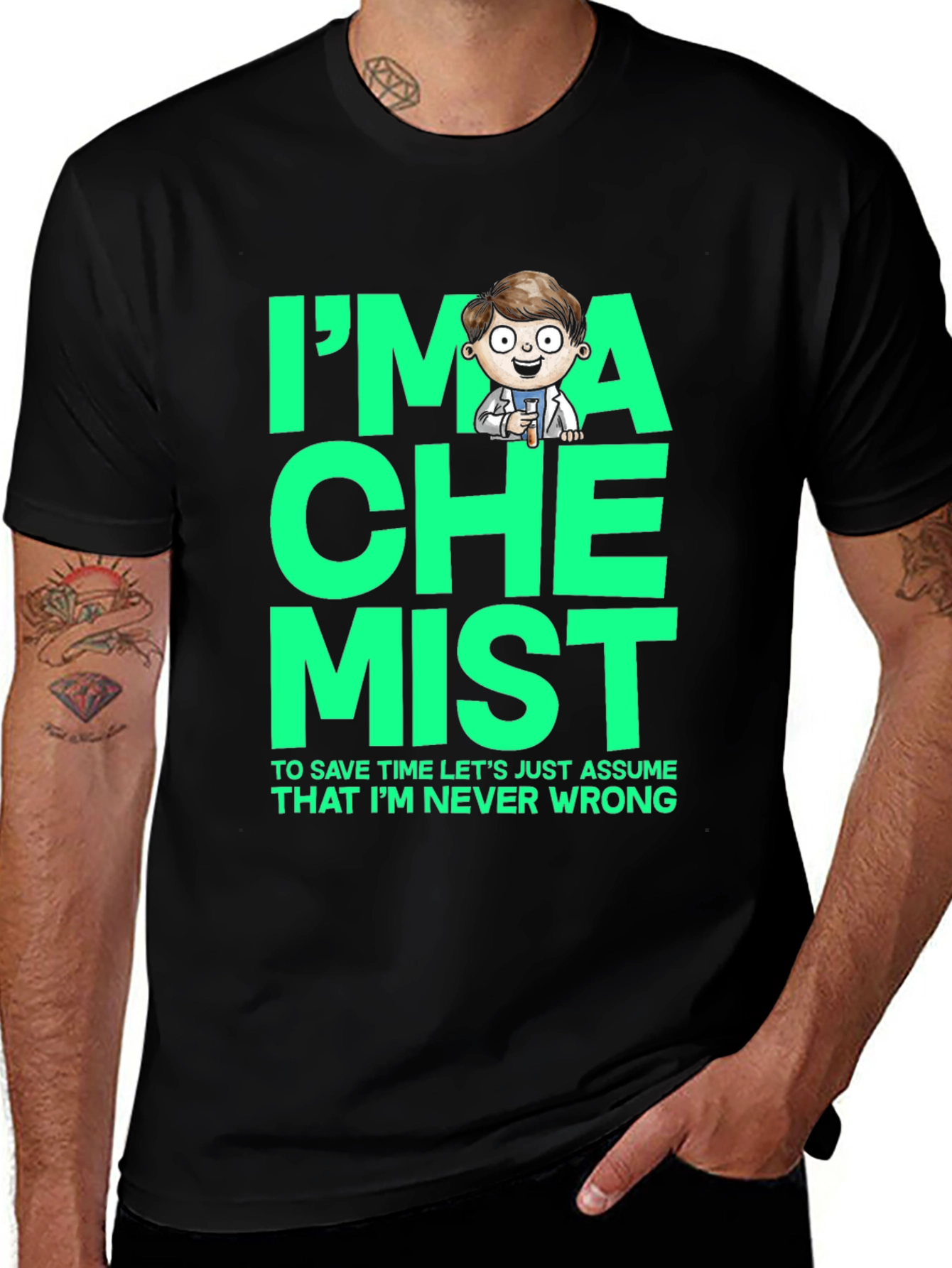 Variant 2 of Funny Chemist T-Shirt - I'm A Chemist