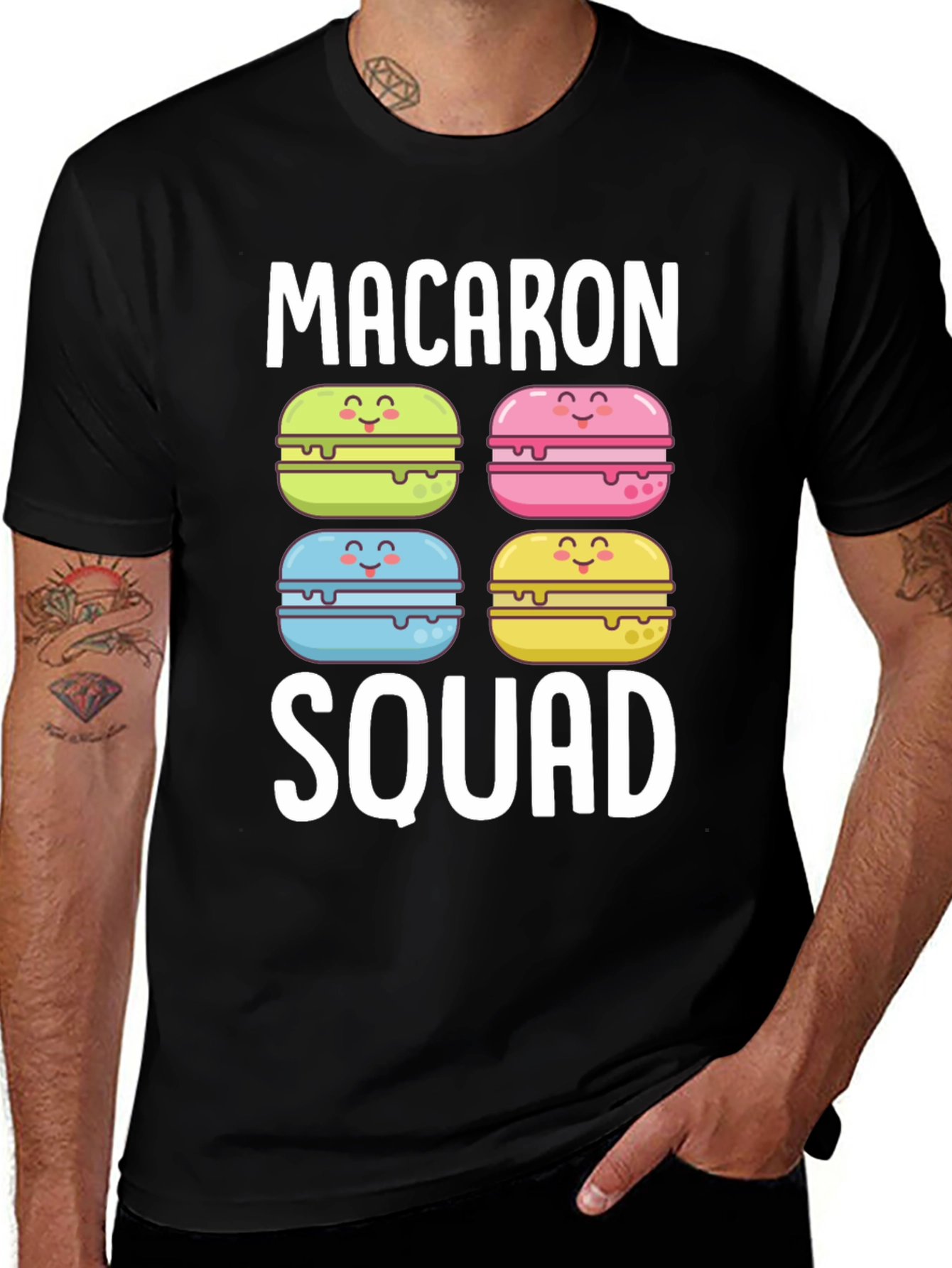 Macaron Squad T-Shirt - Sweet Treat Tee