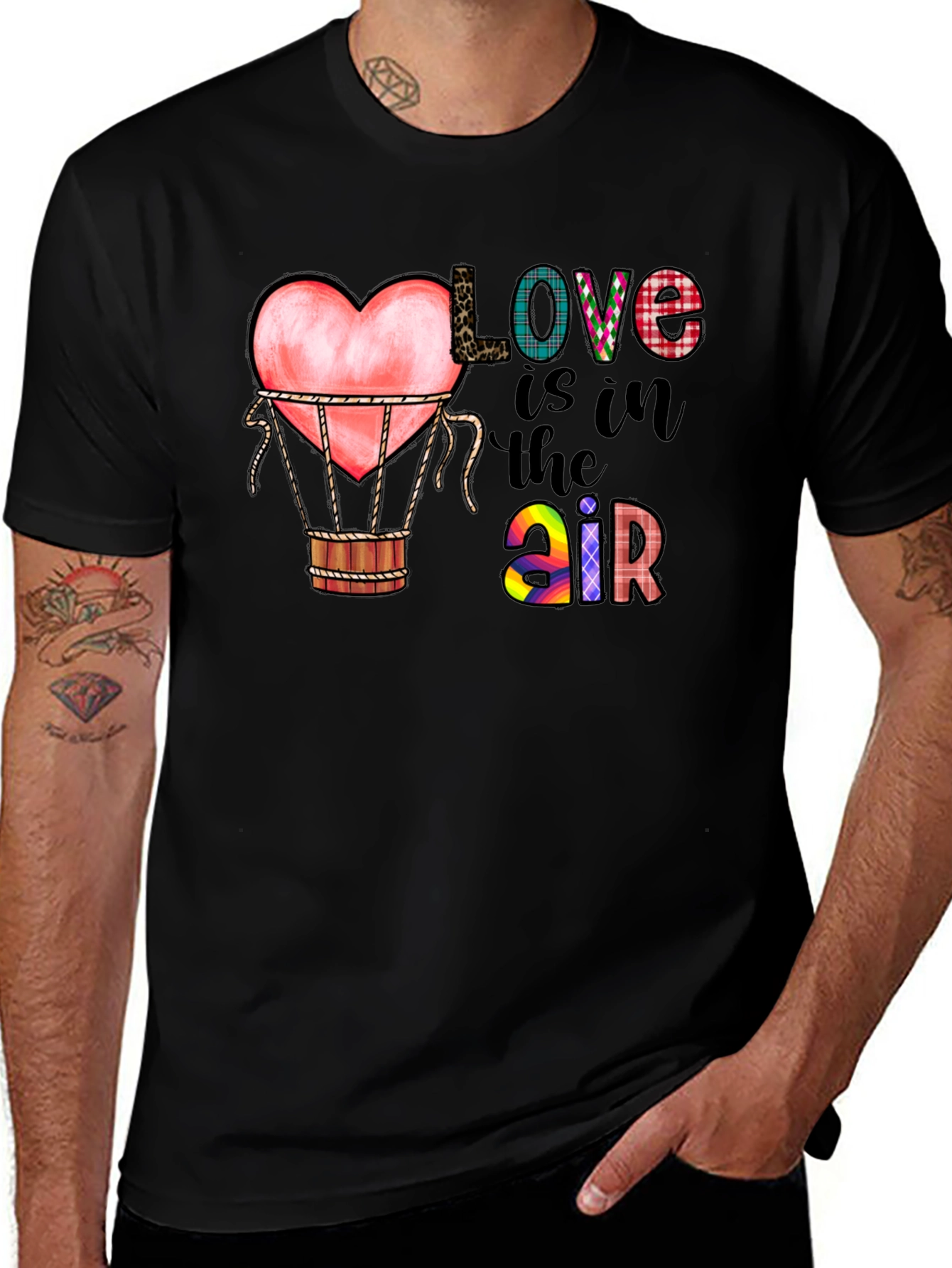 Variant 3 of Love is in the Air Graphic Tee