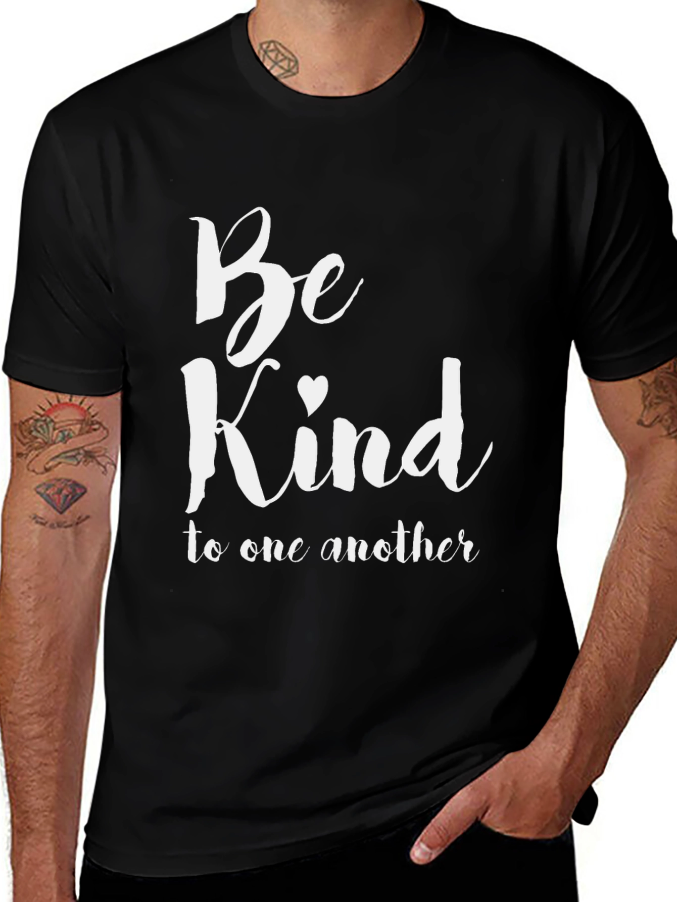 Variant 20 of Be Kind T-Shirt - Inspirational Message Tee