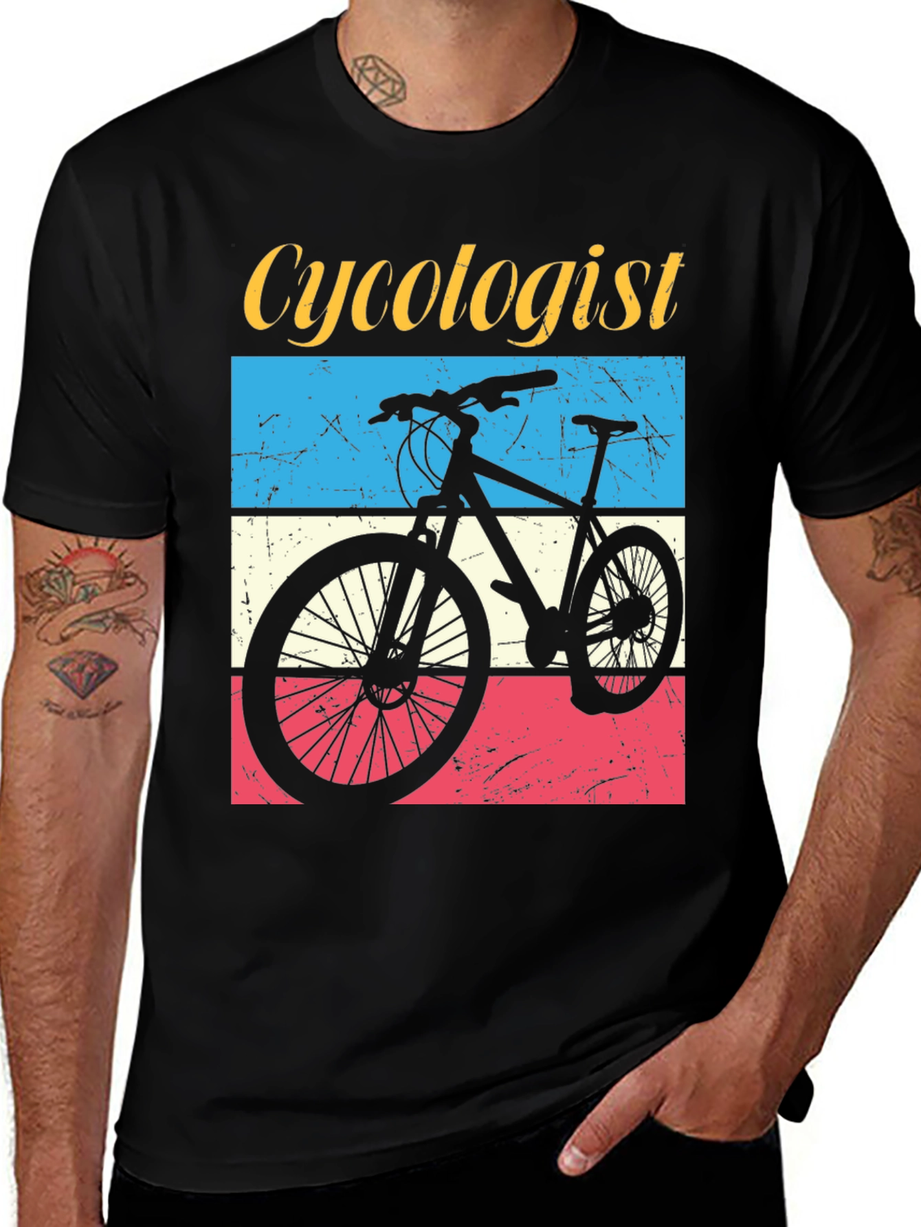 Variant 30 of Cycollogist T-Shirt: Cycling Lover Tee