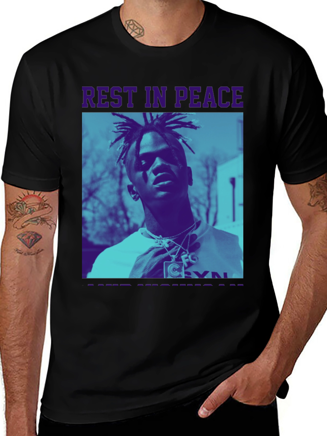Rest In Peace T-Shirt RIP Black Graphic Tee