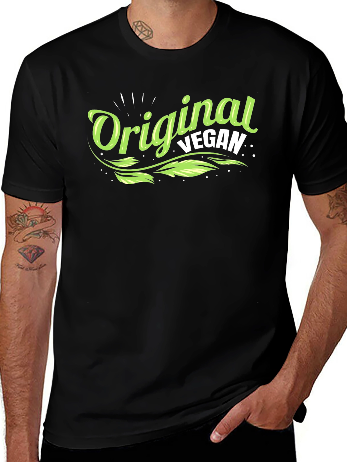 Variant 18 of Original Vegan Graphic Tee - Stylish & Comfortable