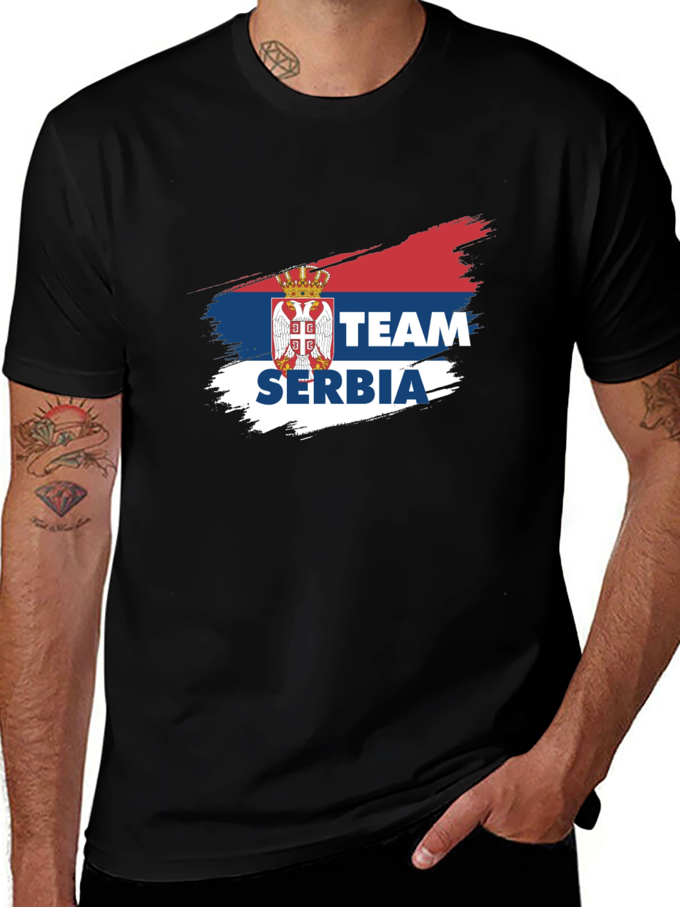 Team Serbia T-Shirt - Serbian Pride