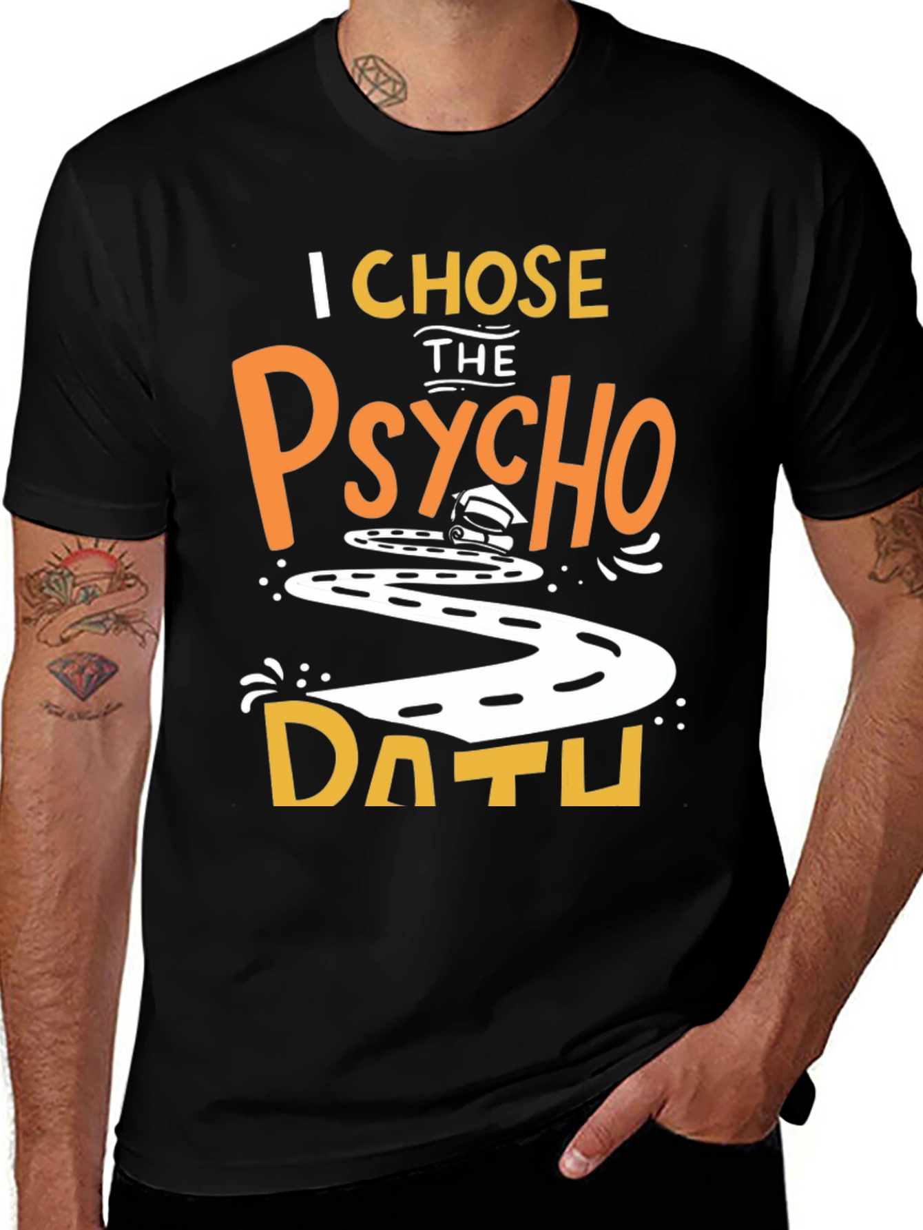 Variant 7 of Psycho Datu T-Shirt - Funny Off Road Adventure Tee