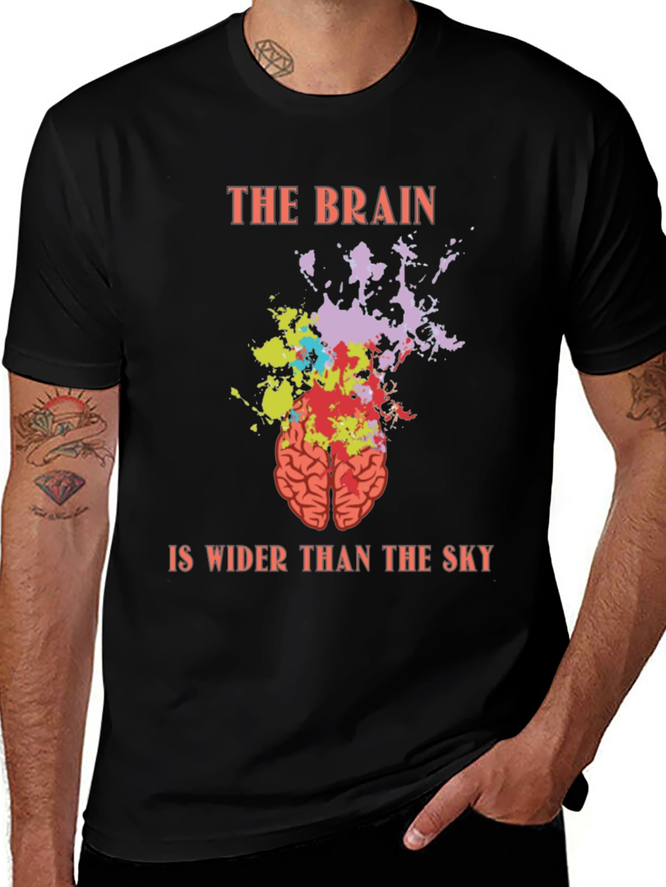 Variant 20 of Brain Wider Than The Sky Graphic Tee
