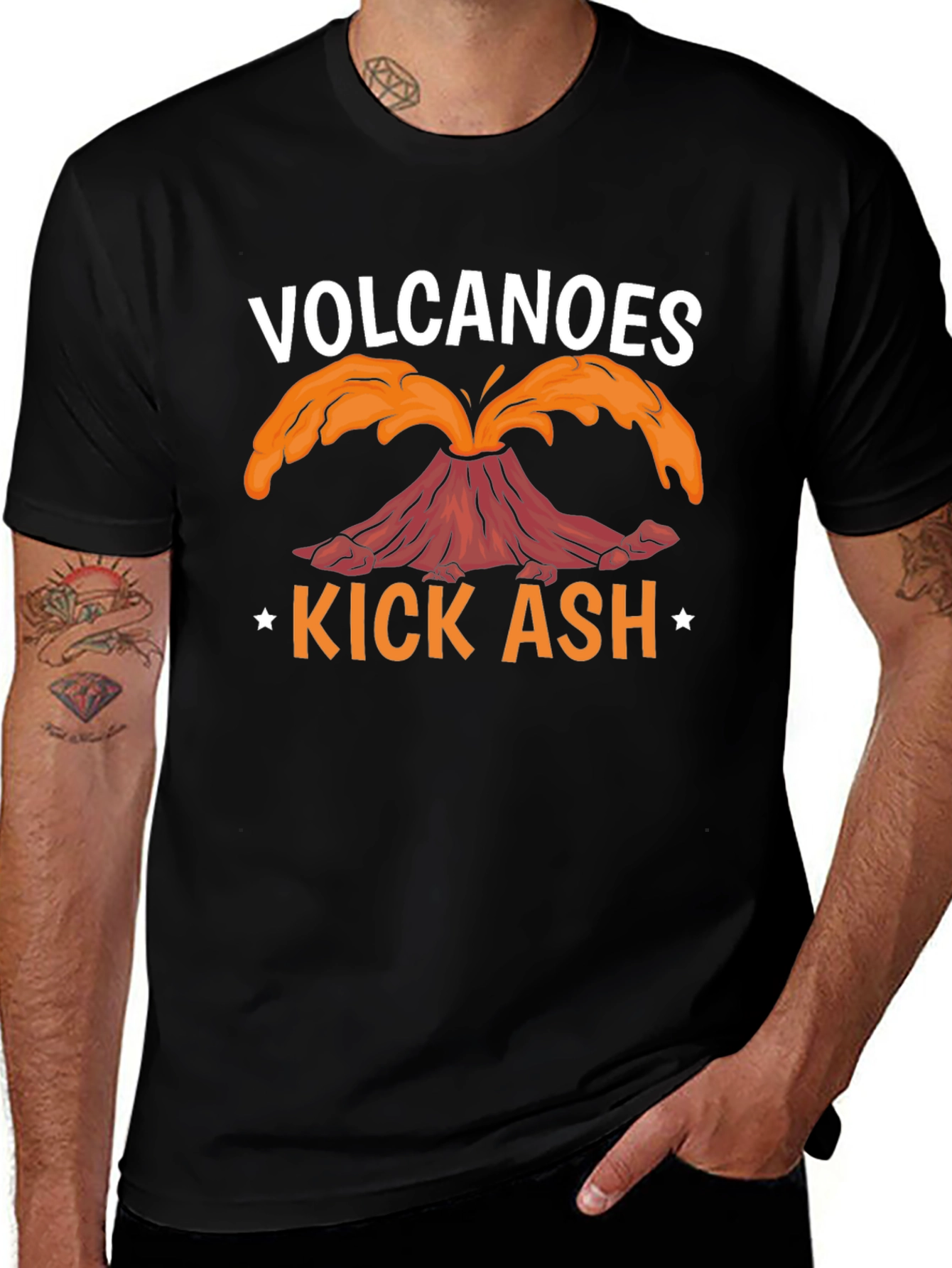 Variant 28 of Volcanoes Kick Ash T-Shirt
