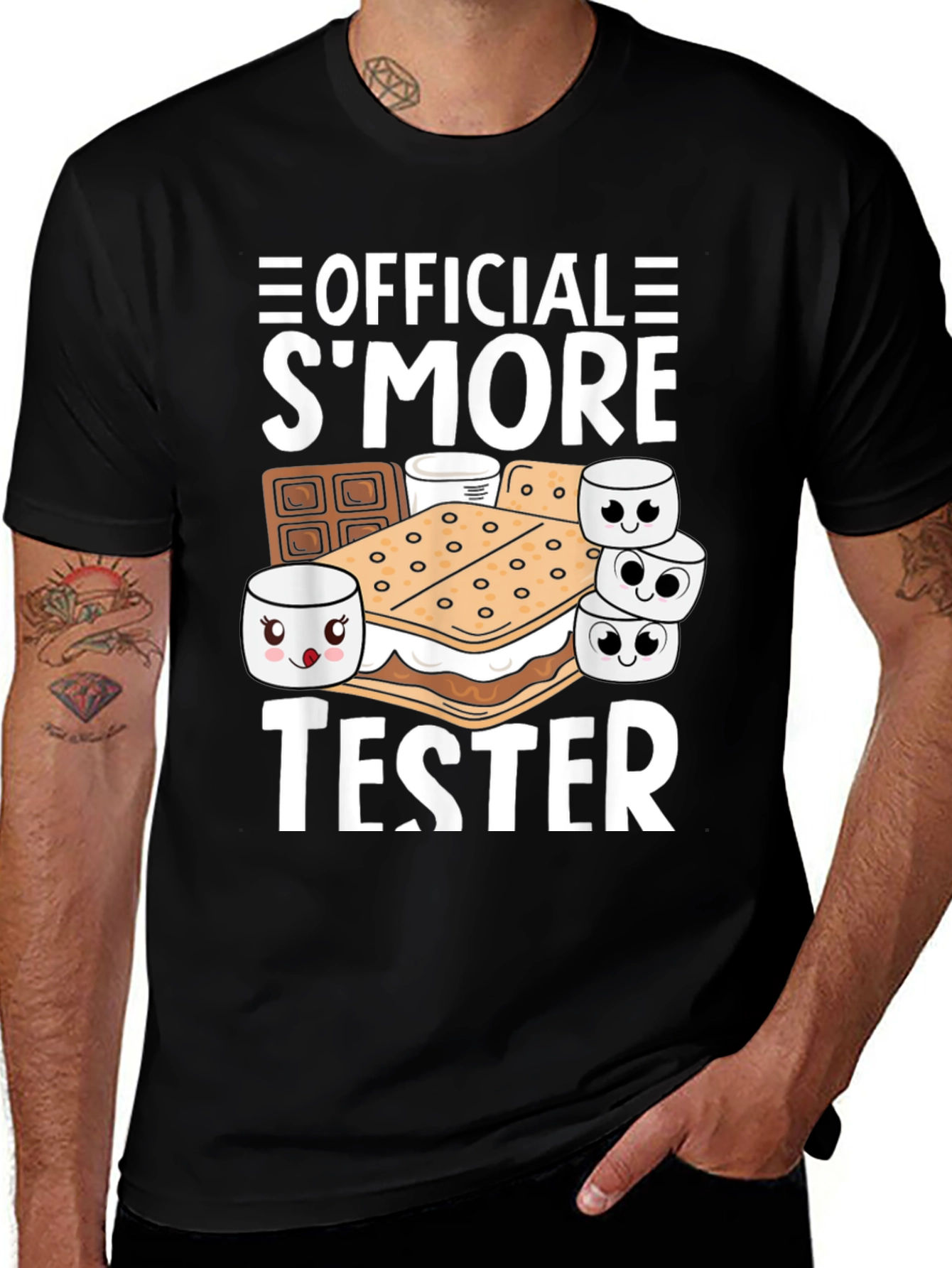 Official S'more Tester Graphic T-Shirt