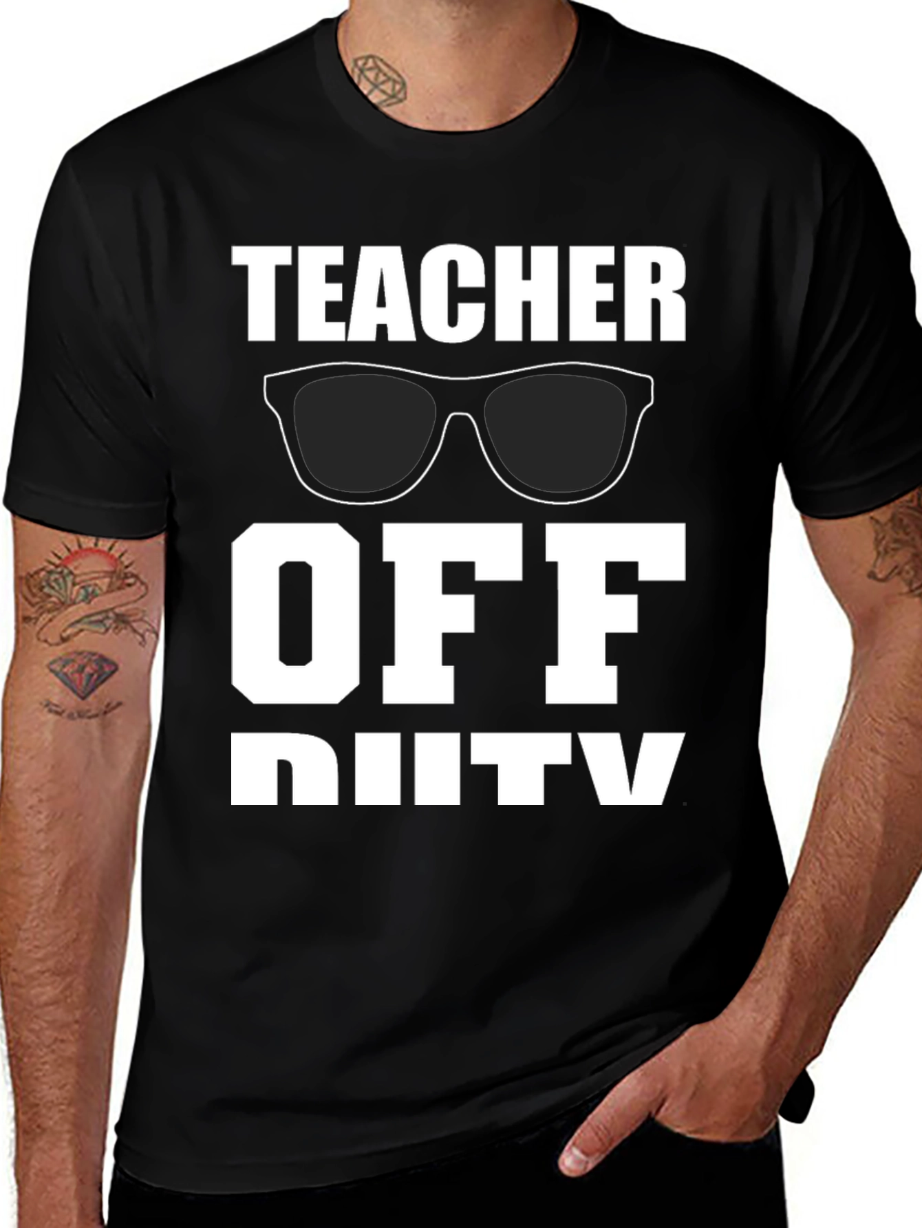 Variant 17 of Teacher Off Duty Graphic Tee