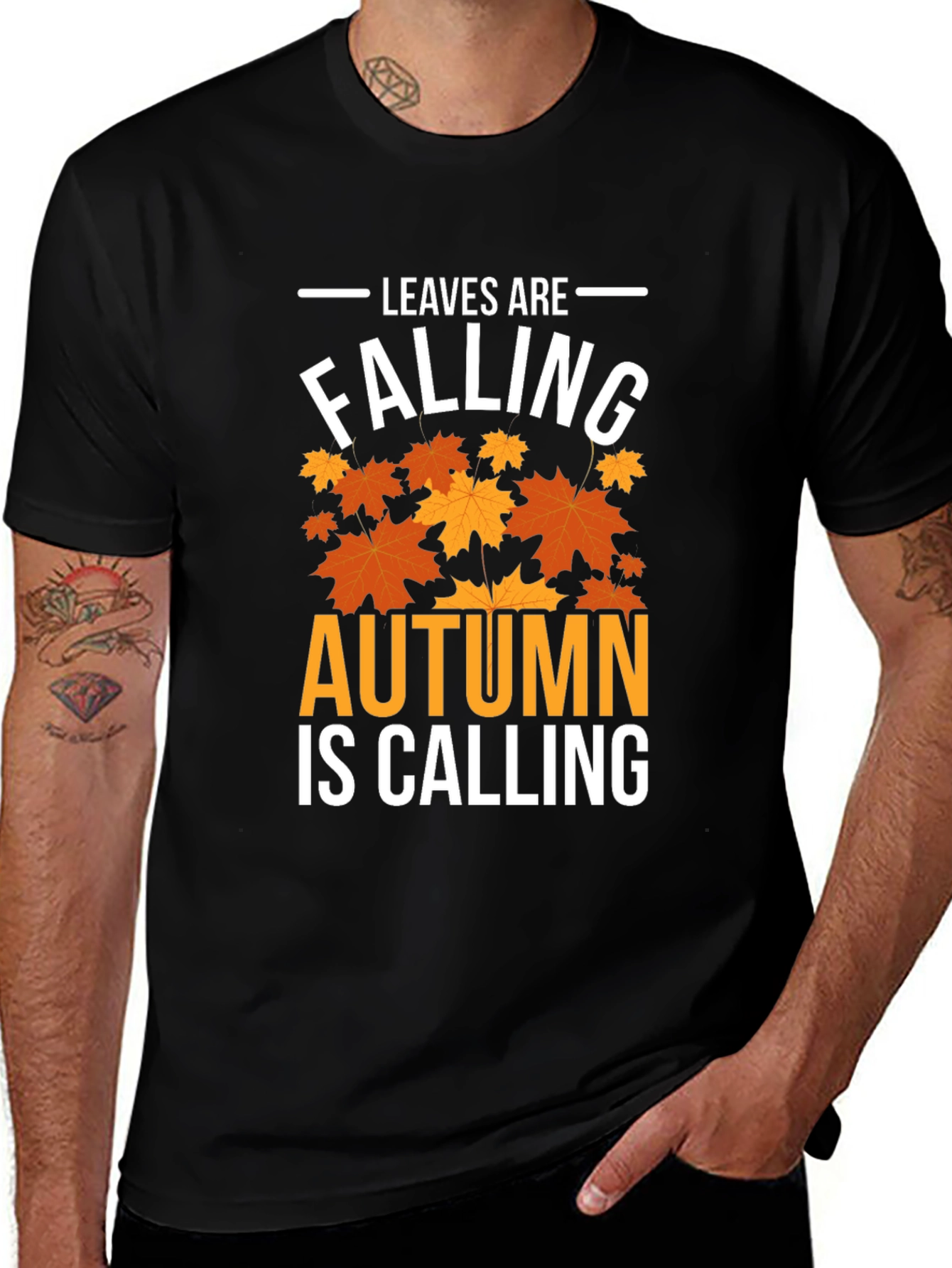 Variant 20 of Autumn Leaves Calling Graphic Tee