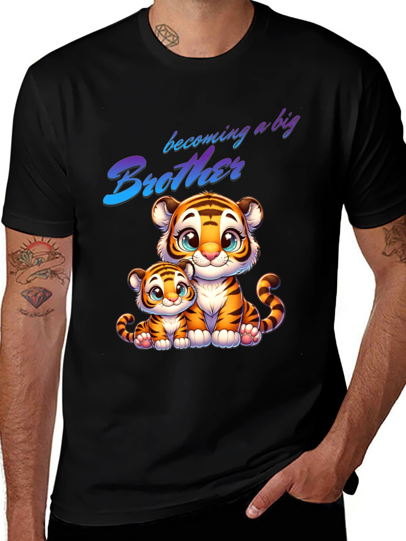 Variant 27 of Becoming a Big Brother Tiger Cub T-Shirt