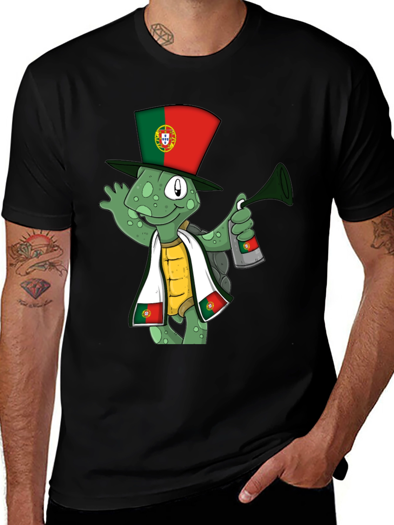Portugal Turtle Fan T-Shirt