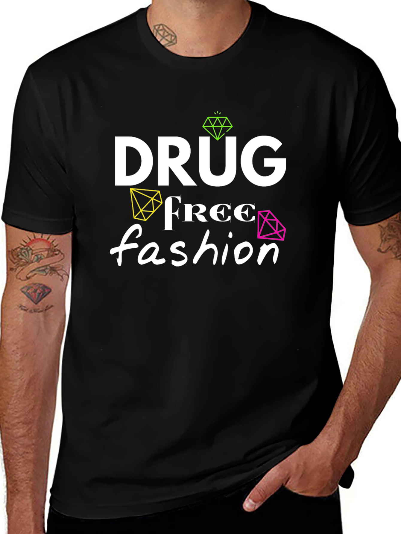 Variant 26 of Drug Free Fashion T-Shirt