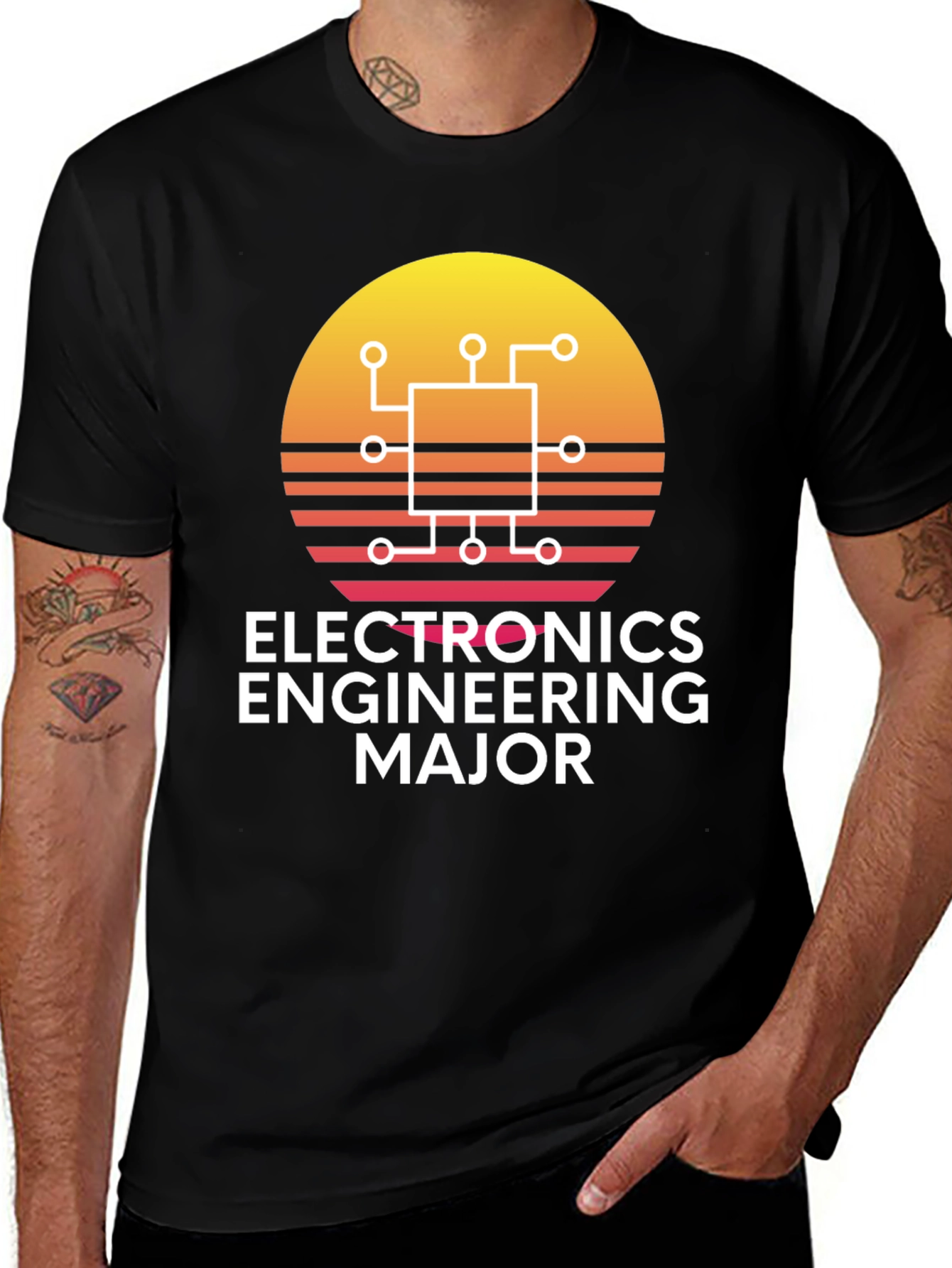 Variant 20 of Electronics Engineering Major T-Shirt