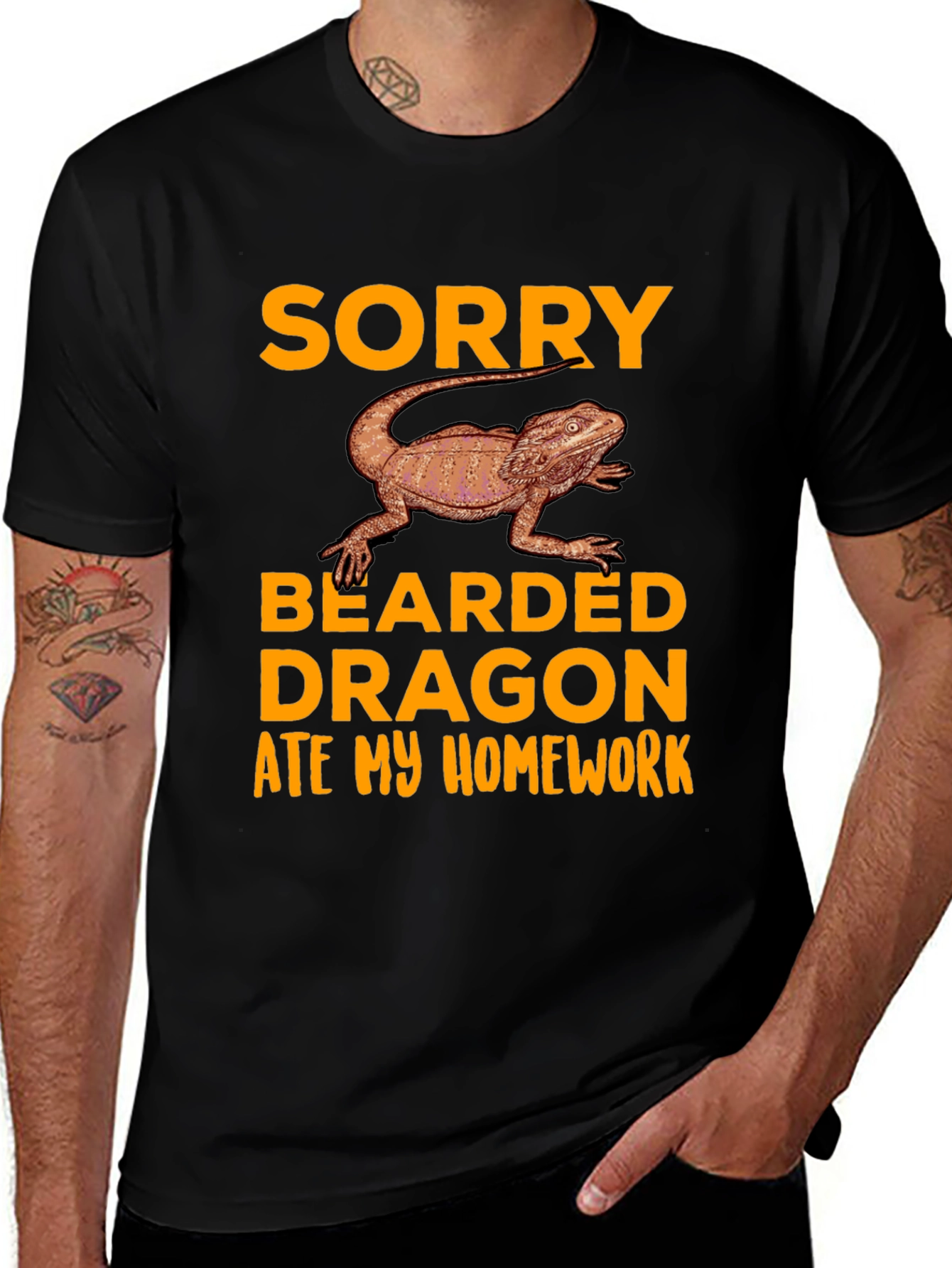 Variant 16 of Bearded Dragon Homework T-Shirt