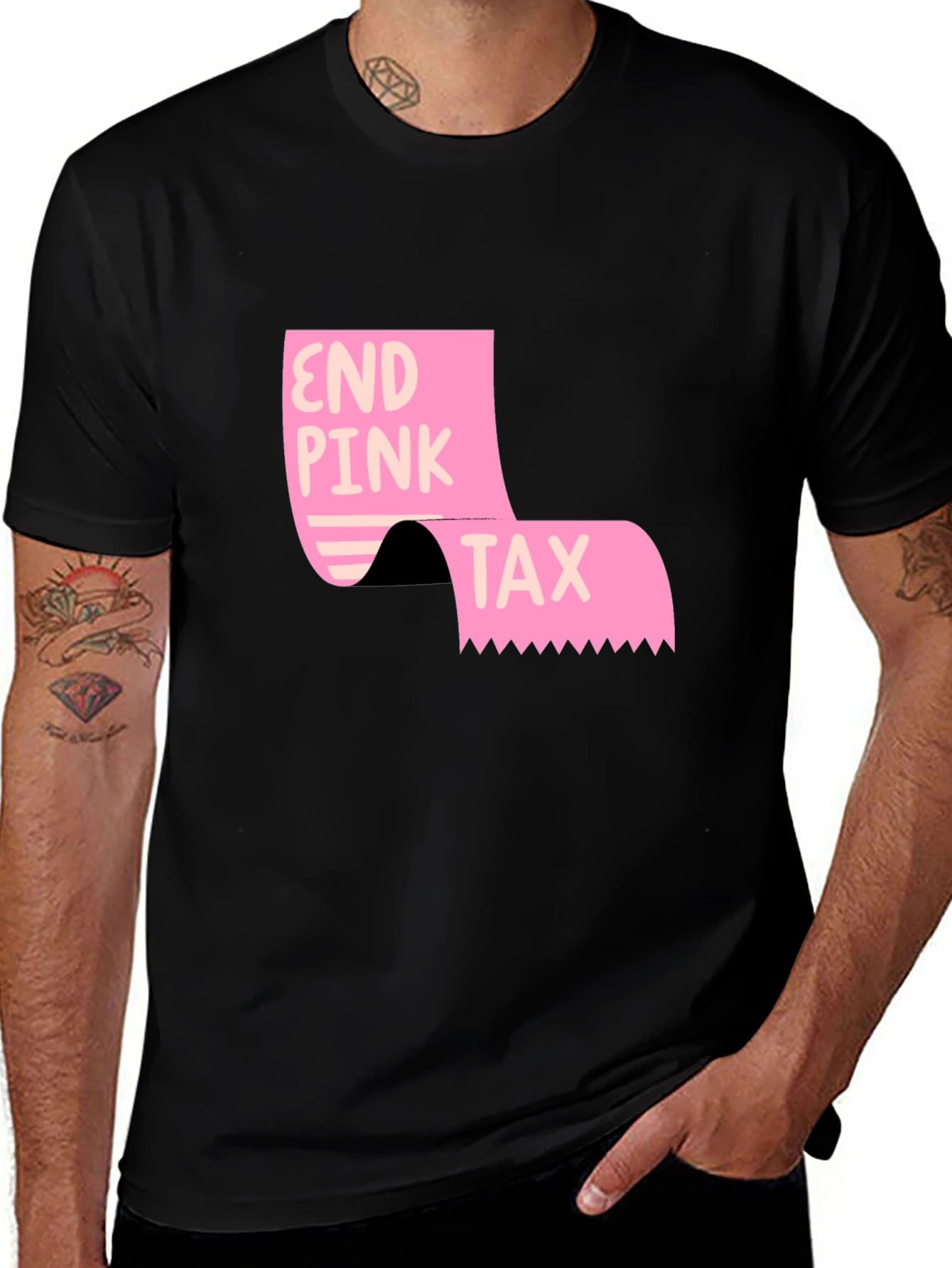 Variant 14 of End Pink Tax Graphic Tee