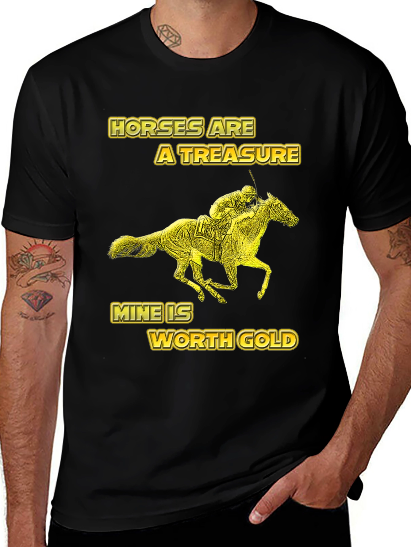 Horses Are a Treasure Graphic T-Shirt
