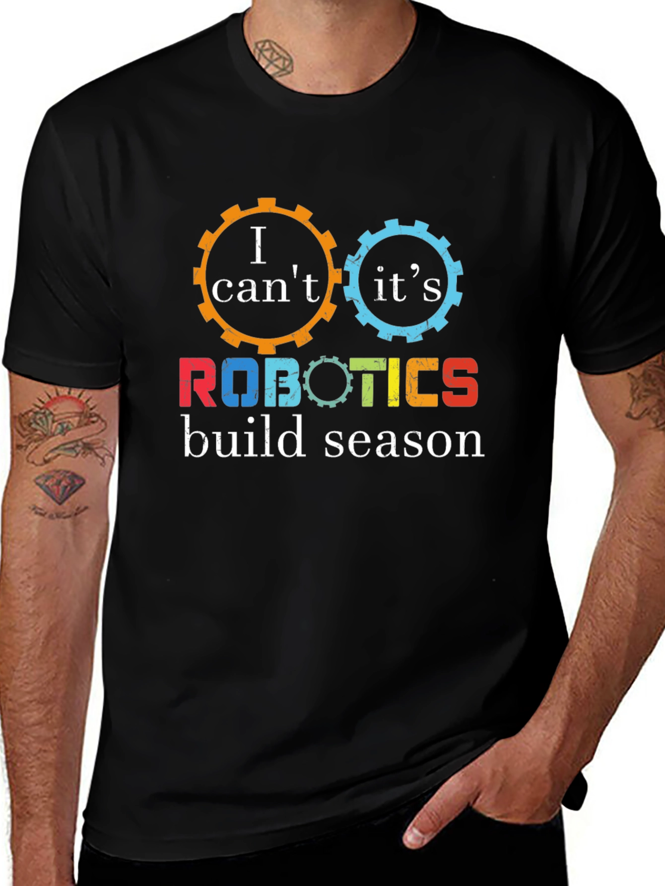 Variant 6 of Robotics Build Season Gear T-Shirt