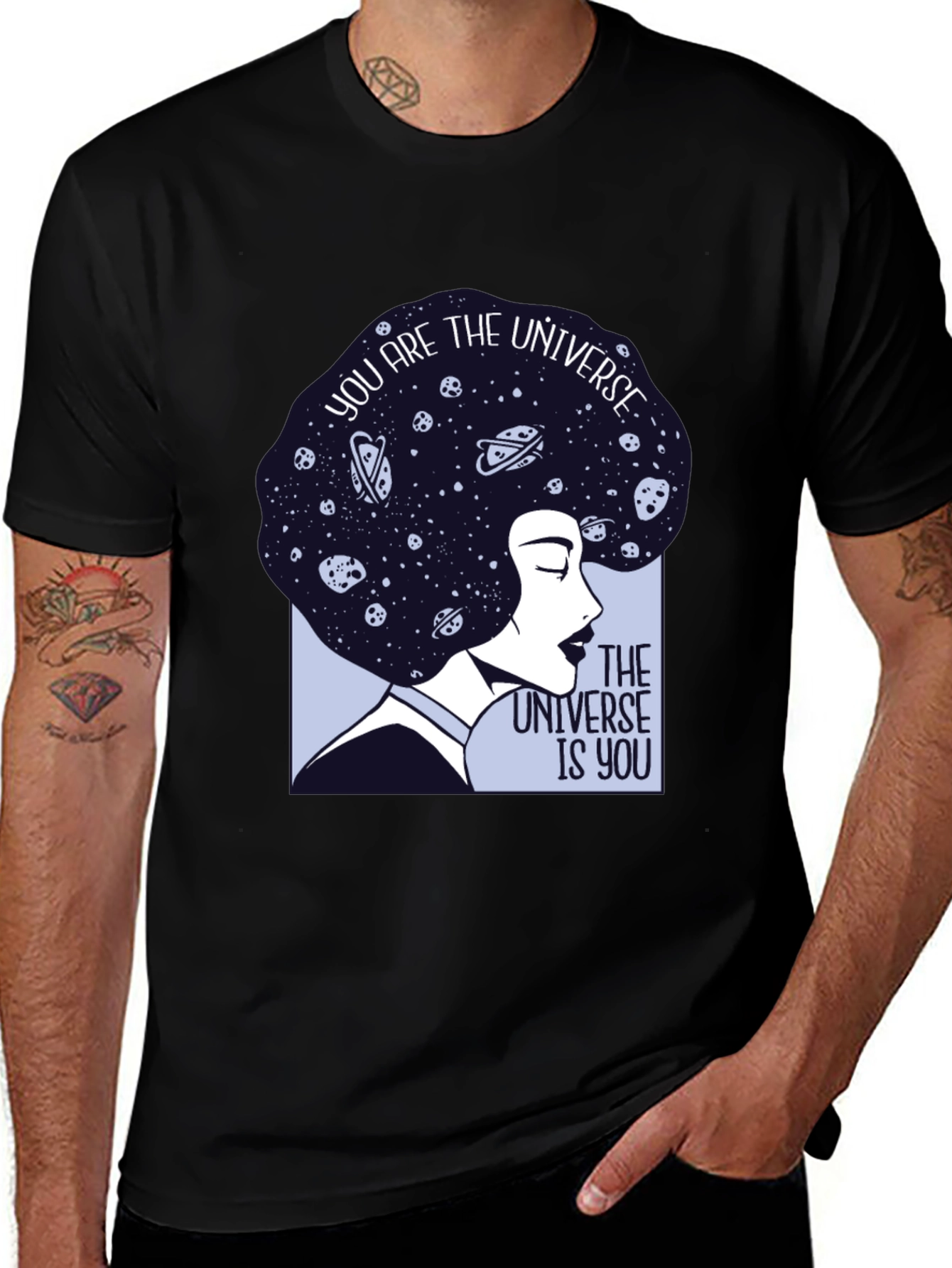 Cosmic Mind T-Shirt - Universe Graphic Tee