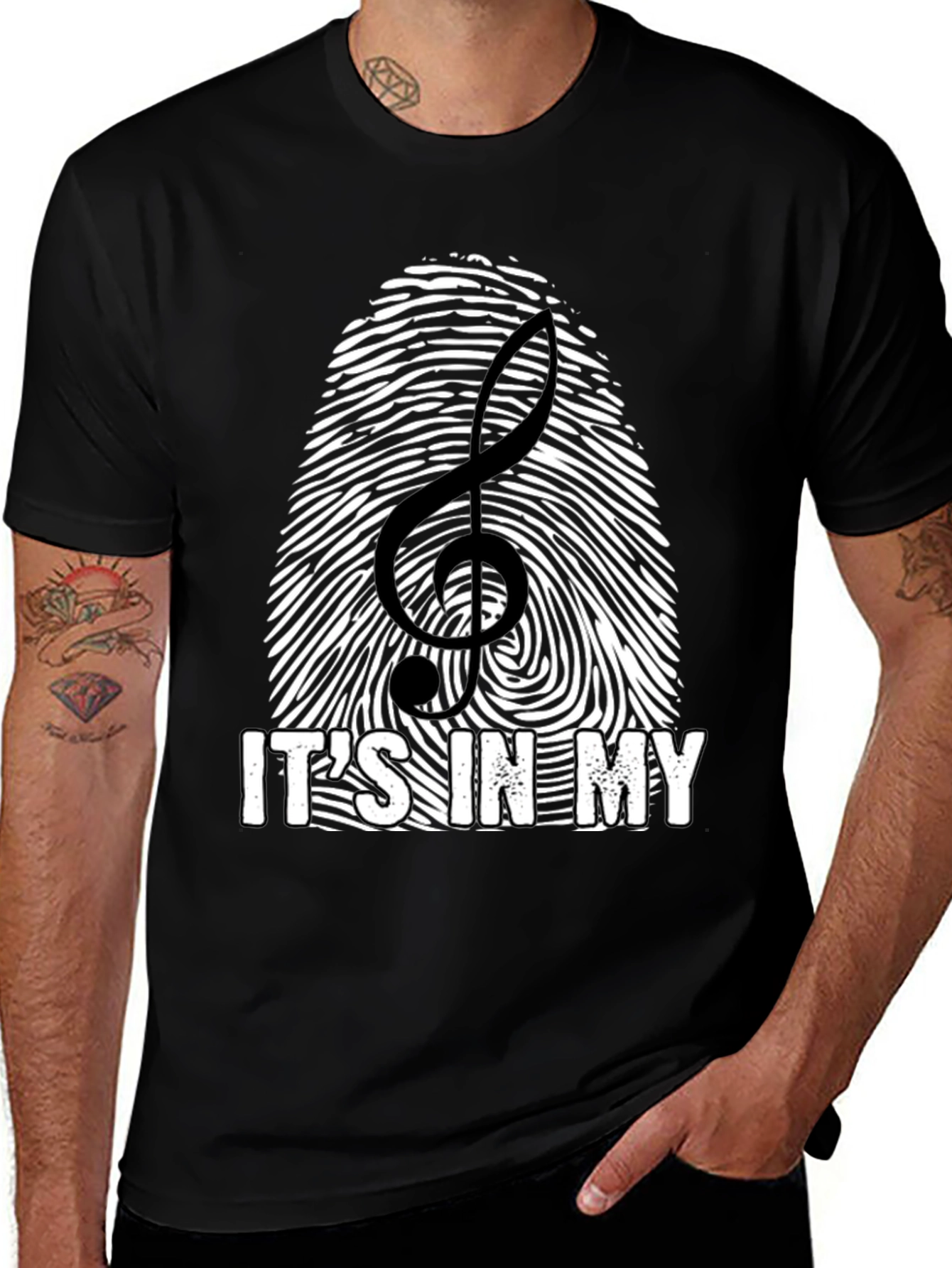 Variant 9 of Music Is In My DNA T-Shirt