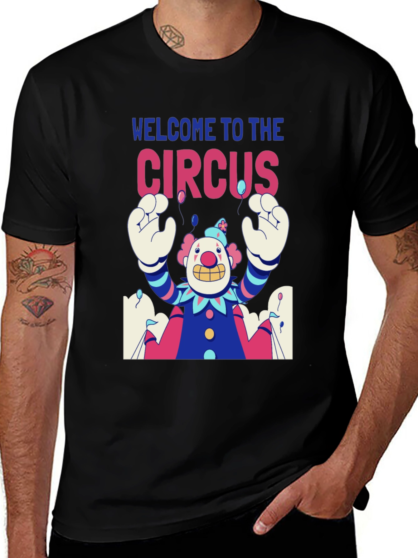 Variant 19 of Welcome To The Circus T-Shirt
