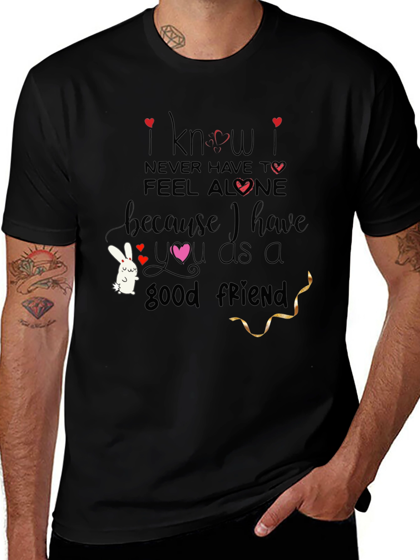Variant 12 of I Know I Never Have To Feel Alone T-Shirt
