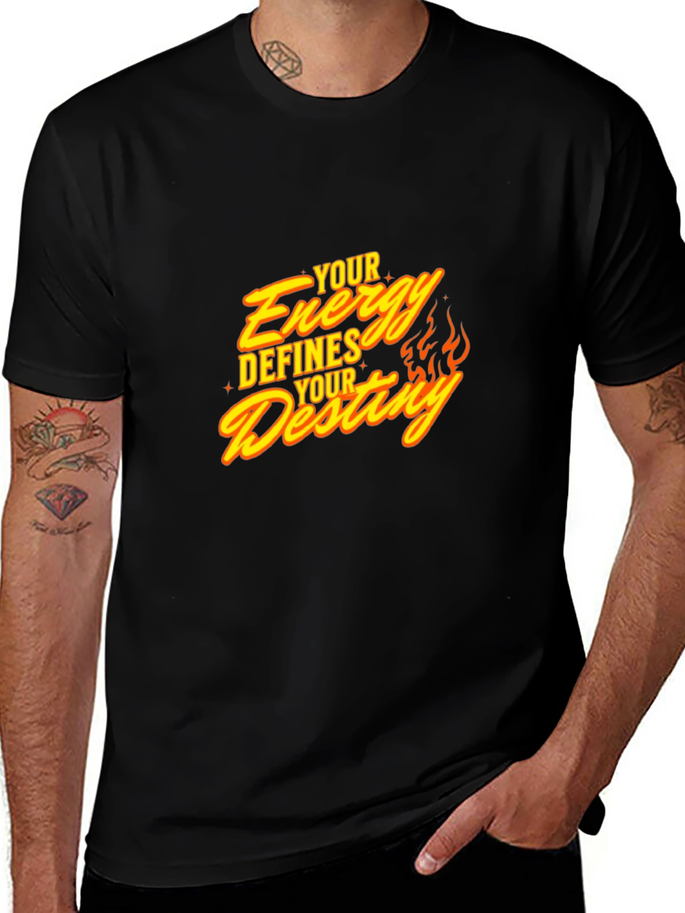 Variant 24 of Energy Defines Destiny Graphic Tee