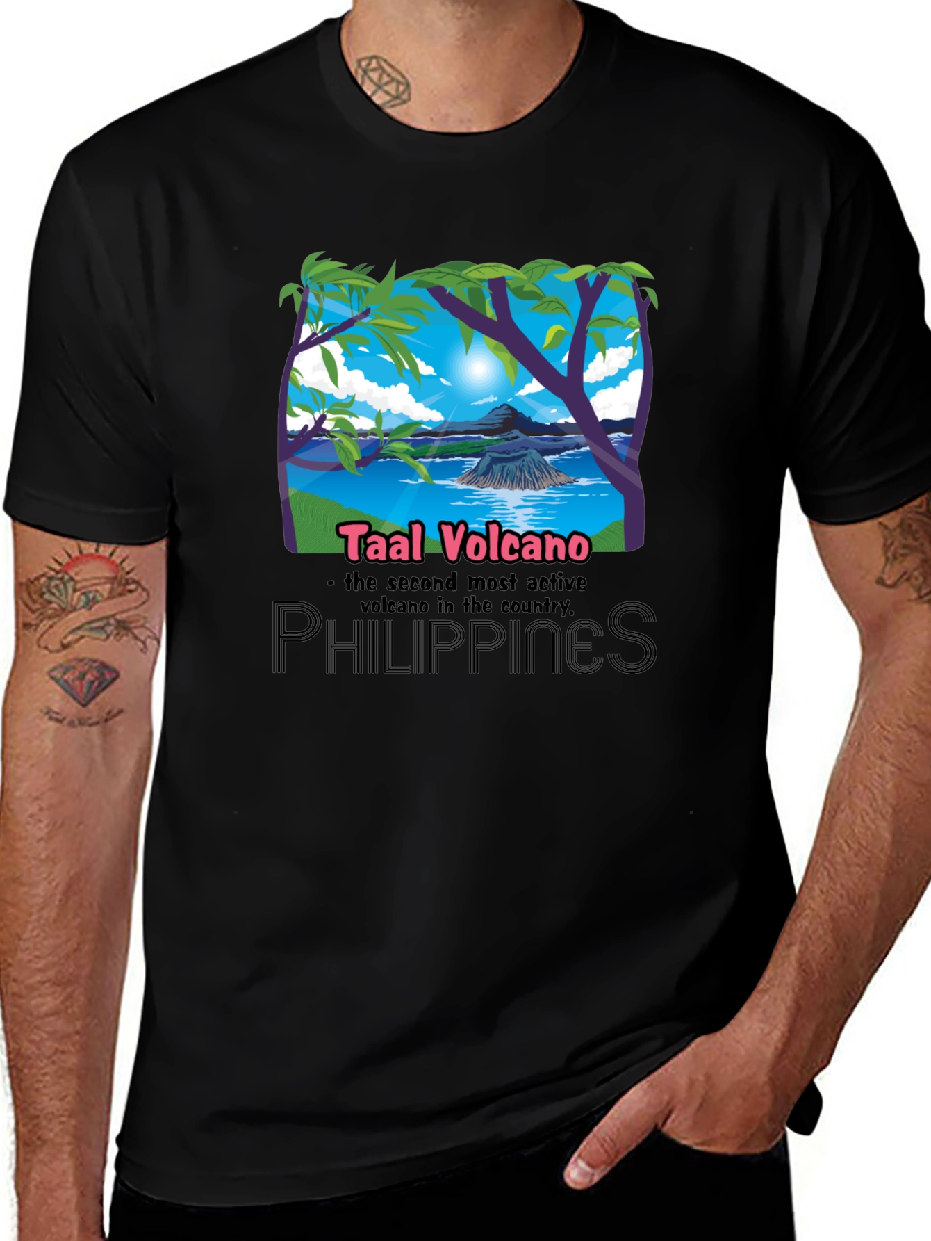 Taal Volcano Philippines T-Shirt