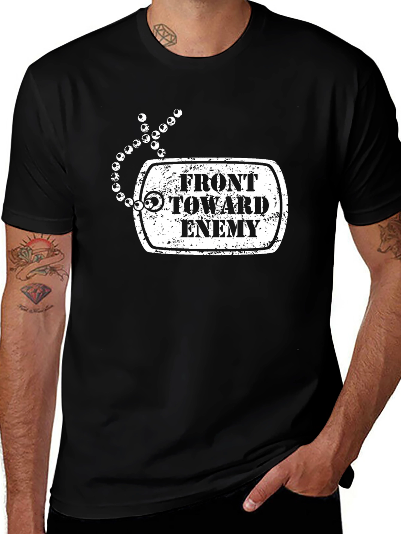 Variant 3 of Front Toward Enemy Graphic T-Shirt