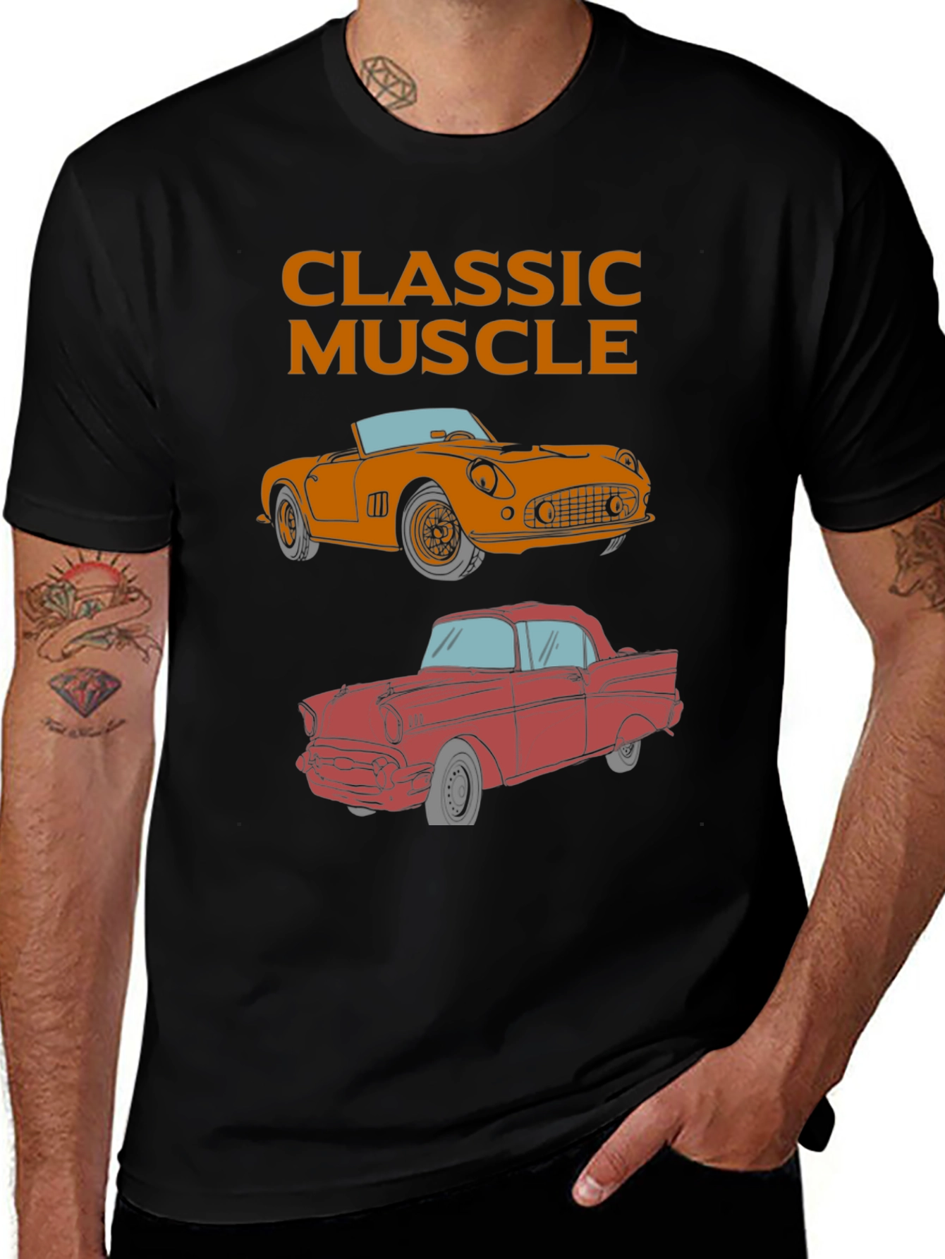 Variant 26 of Classic Muscle Car T-Shirt - Automotive Enthusiast Tee