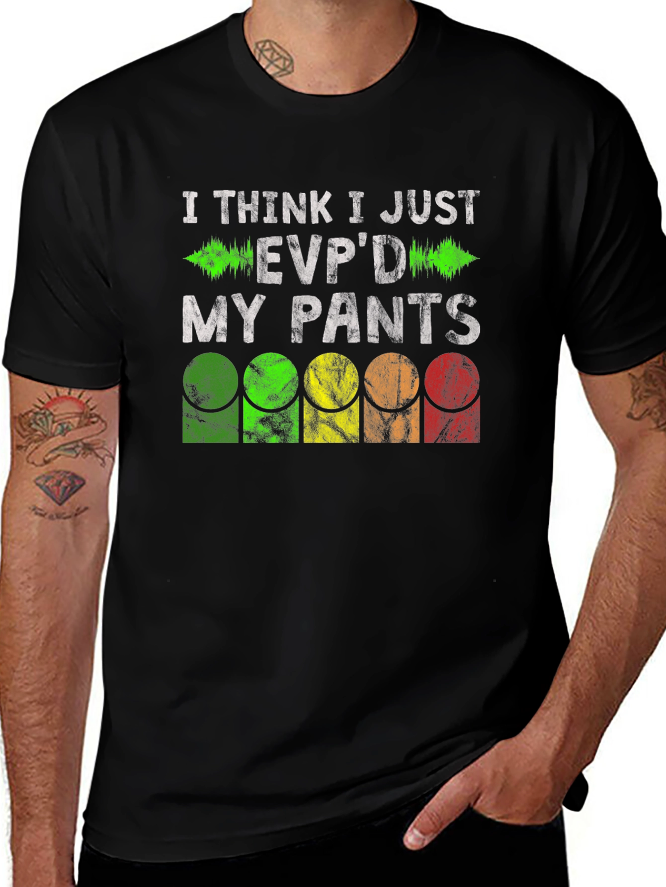 EVP'd My Pants T-Shirt Paranormal Ghost Hunting Tee