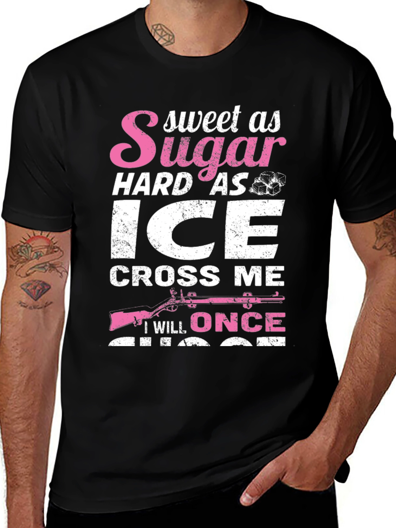 Variant 28 of Sweet as Sugar Hard as Ice T-Shirt