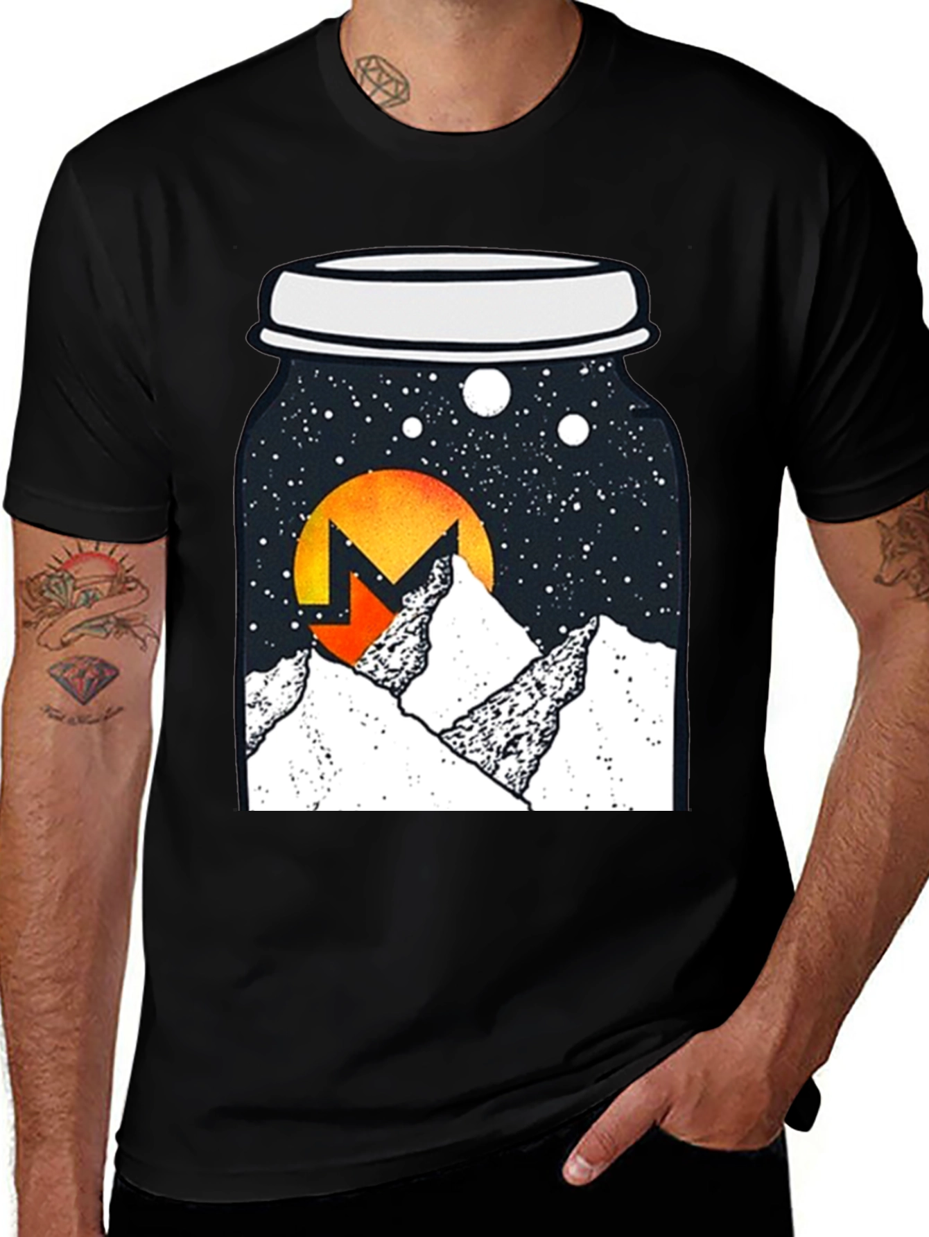 Monero Moon Jar T-Shirt