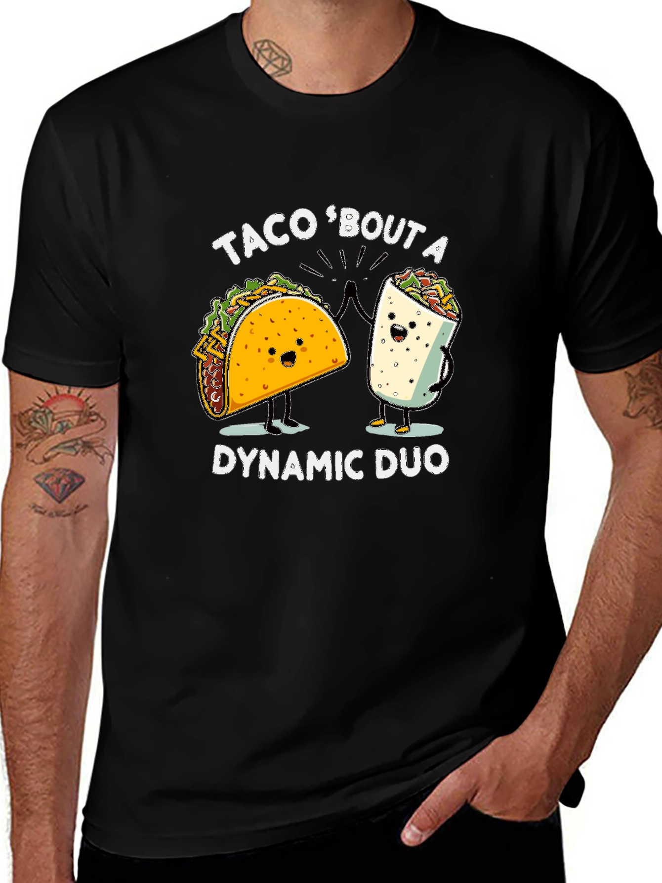 Taco 'Bout a Dynamic Duo Graphic Tee