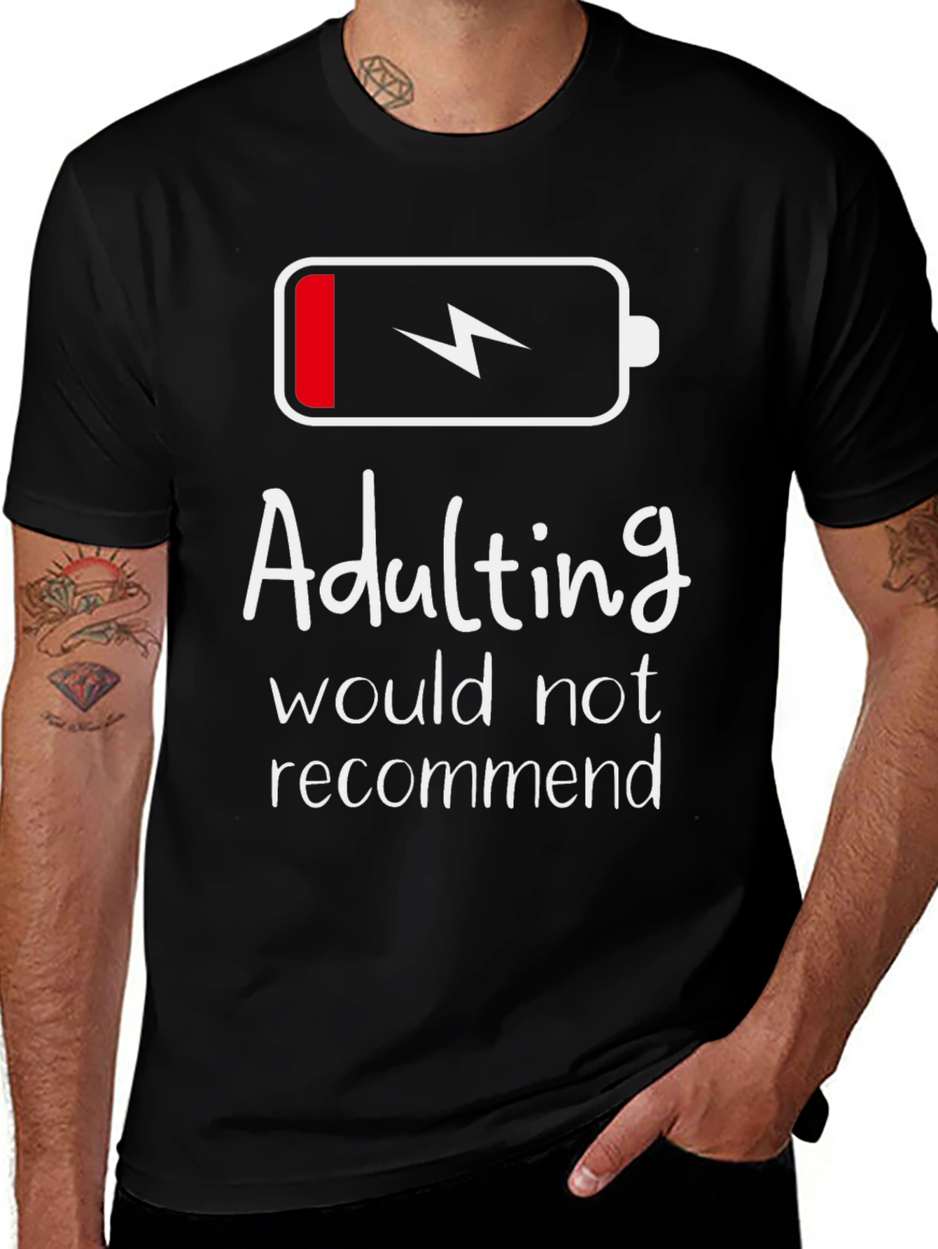 Variant 9 of Adulting - Not Recommended T-Shirt